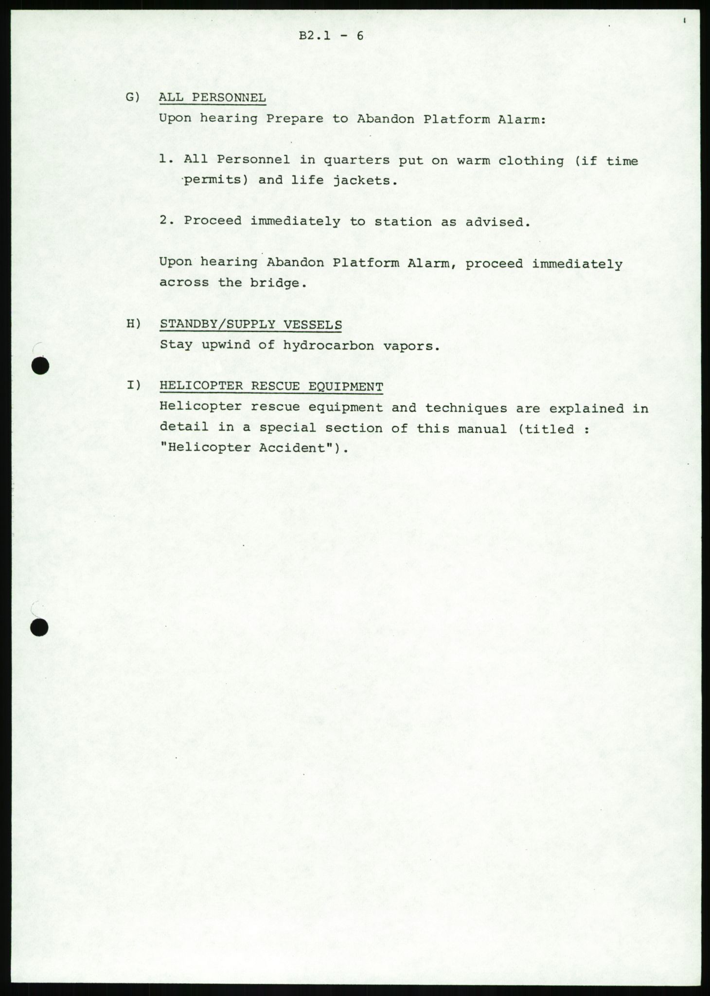 Justisdepartementet, Granskningskommisjonen ved Alexander Kielland-ulykken 27.3.1980, AV/RA-S-1165/D/L0016: O Beredskapsplaner (Doku.liste + O1-O3 av 3), 1980-1981, p. 306
