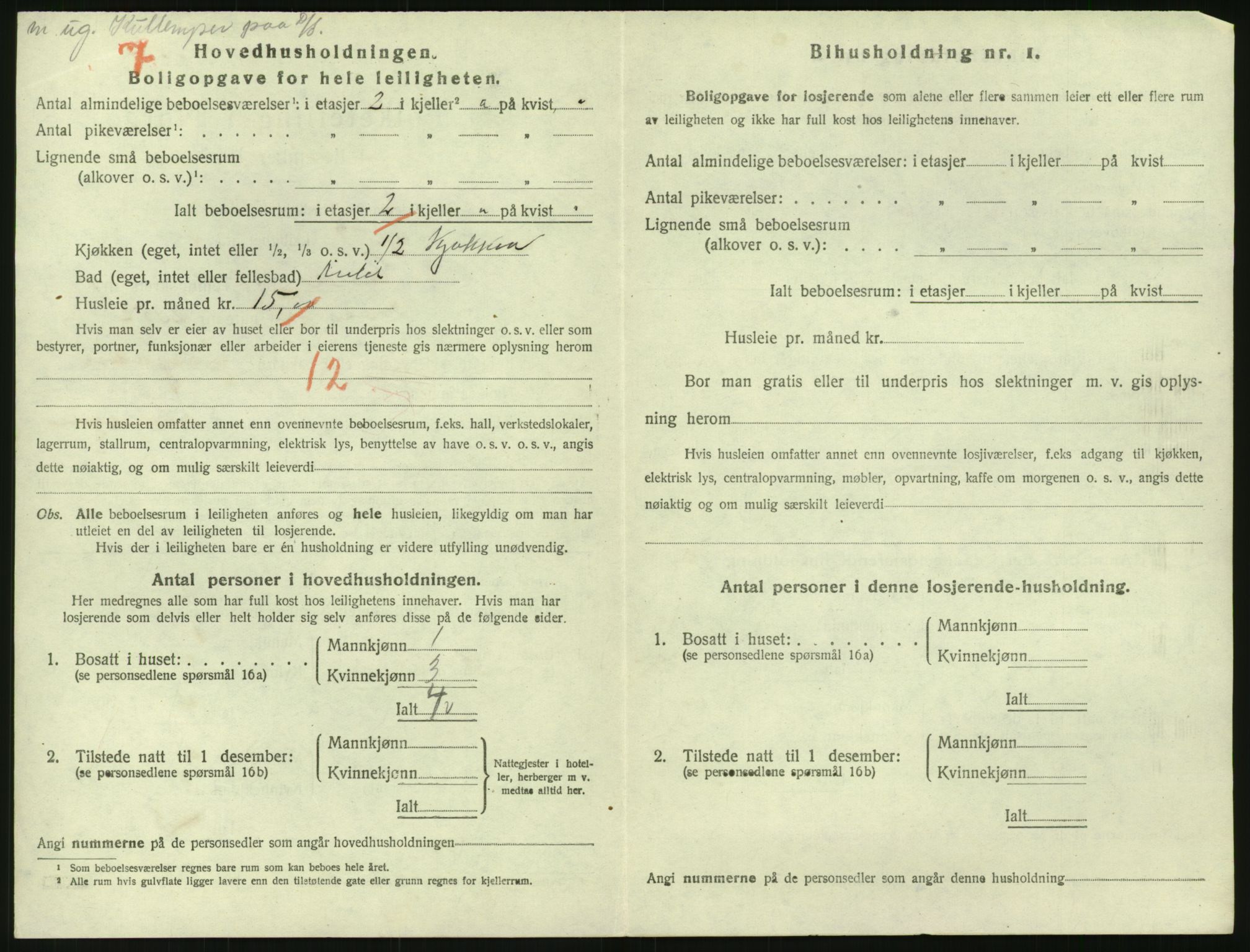 SAK, 1920 census for Risør, 1920, p. 1584