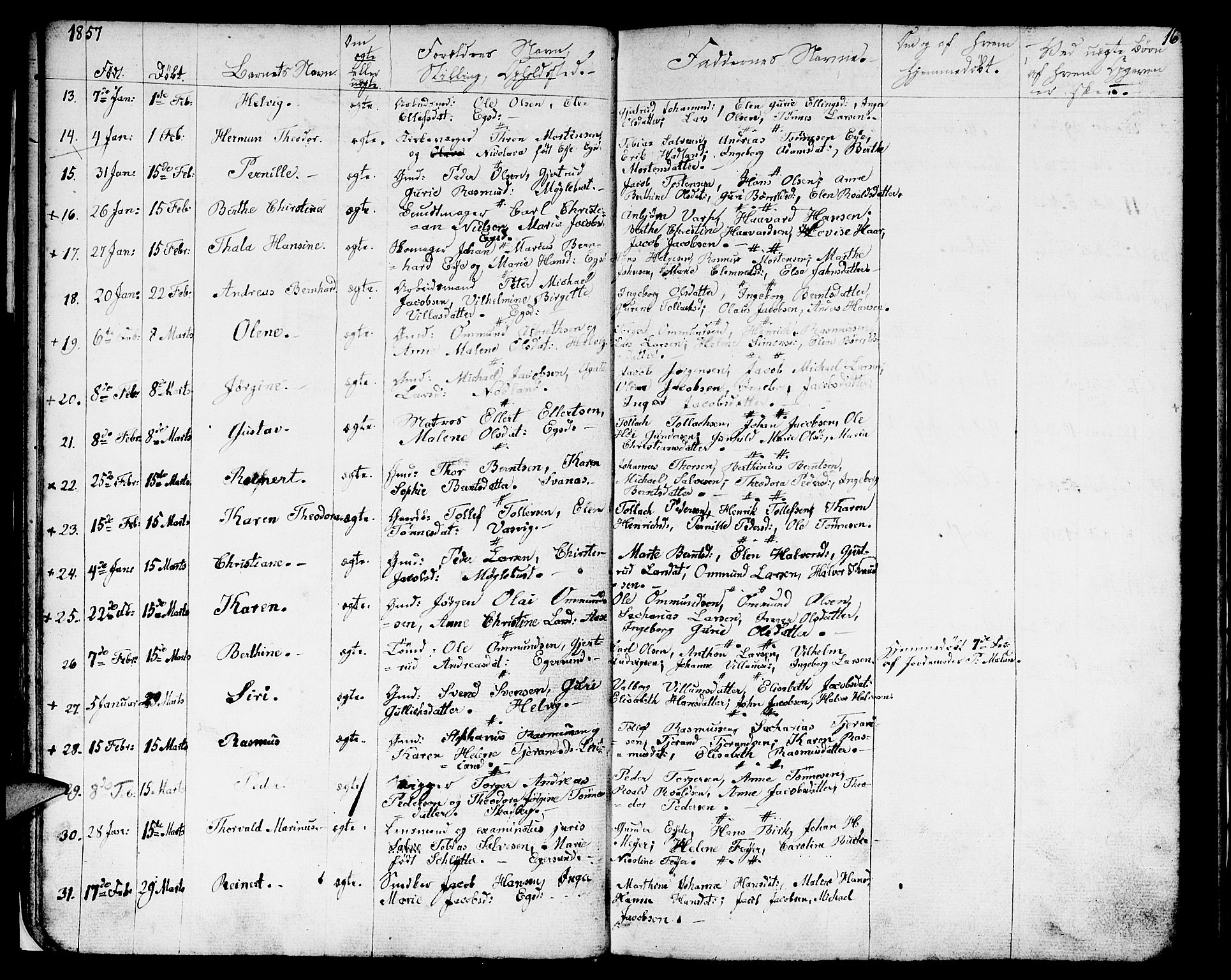 Eigersund sokneprestkontor, AV/SAST-A-101807/S09/L0004: Parish register (copy) no. B 4, 1855-1871, p. 16