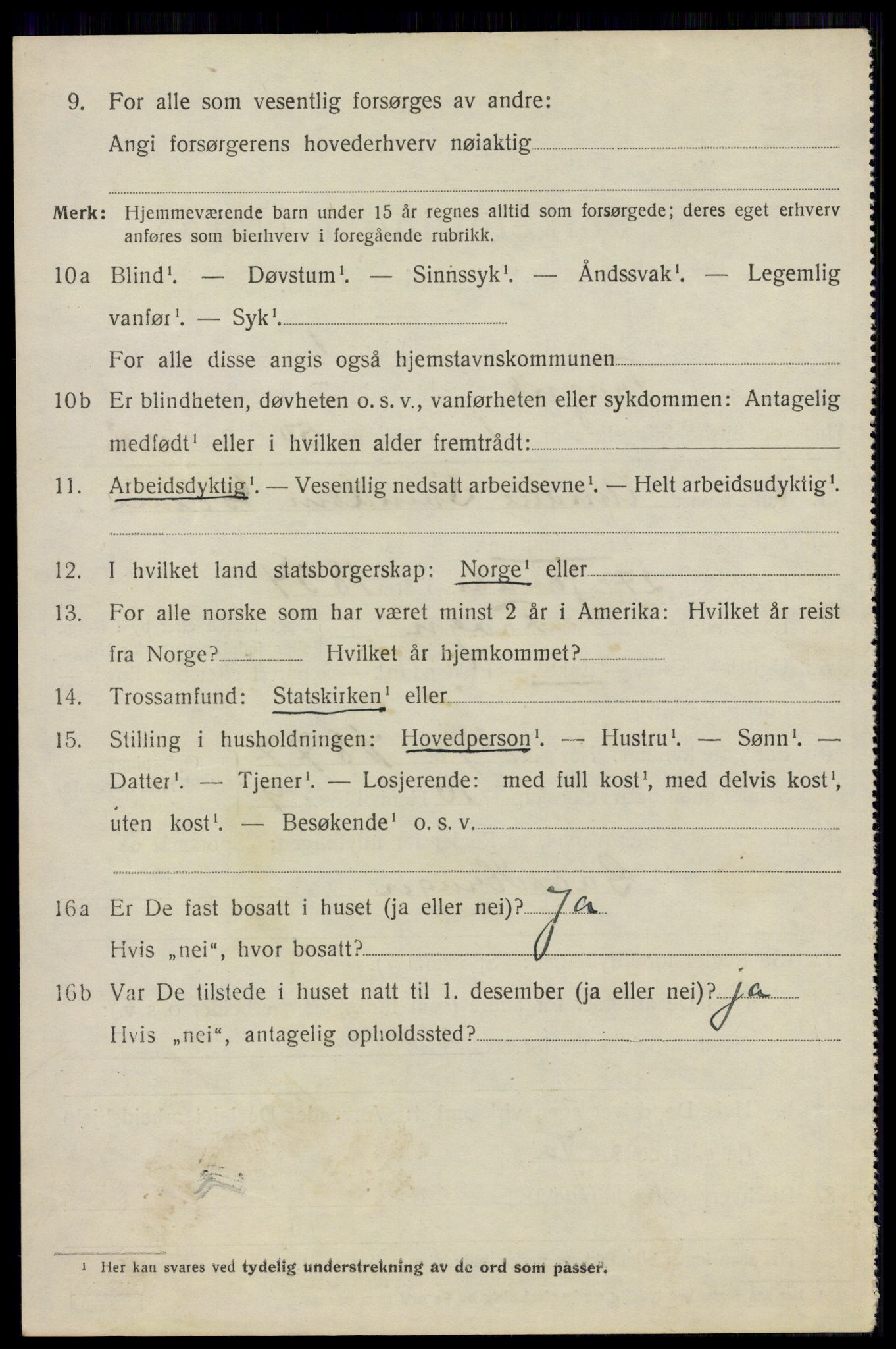 SAO, 1920 census for Frogn, 1920, p. 4456