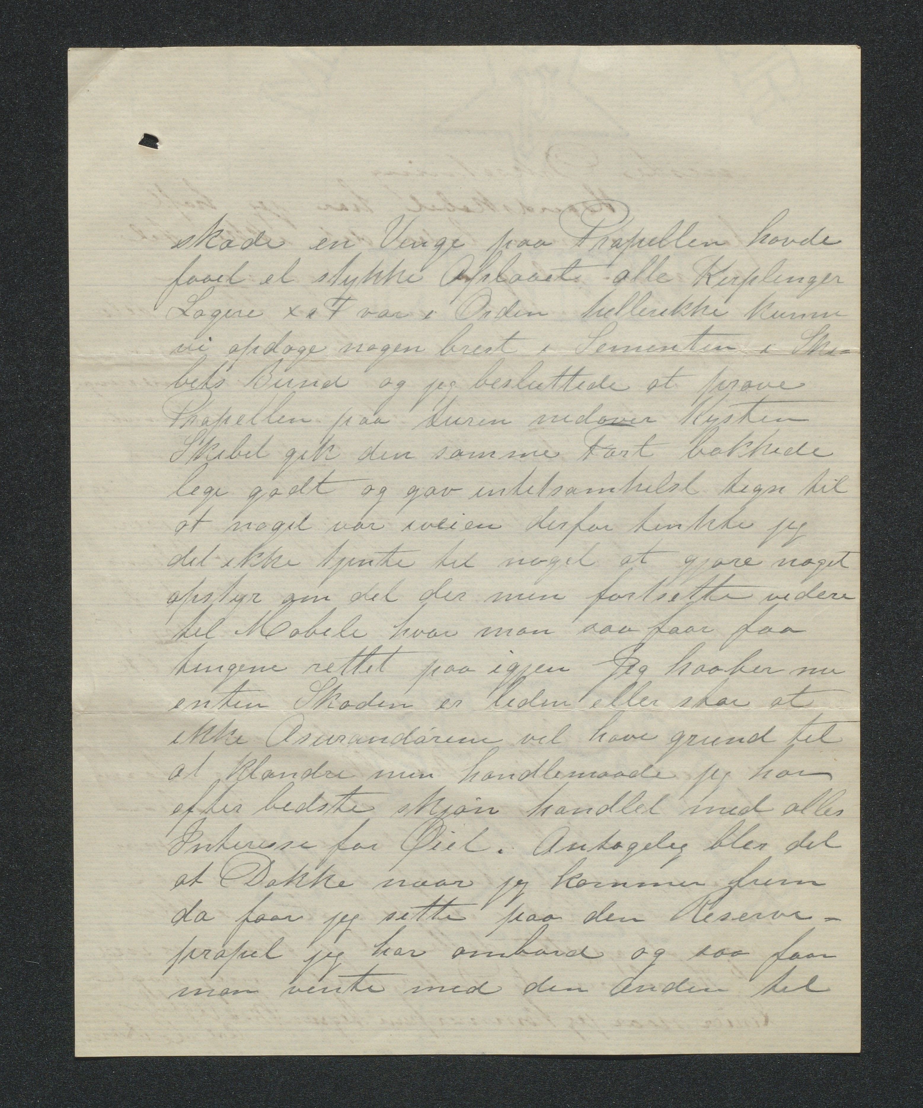 Arendals Dampskibsselskab (ADS), AAKS/PA-1716/1/15/L0018: Skipspapirer D/S Spero, 1898-1904