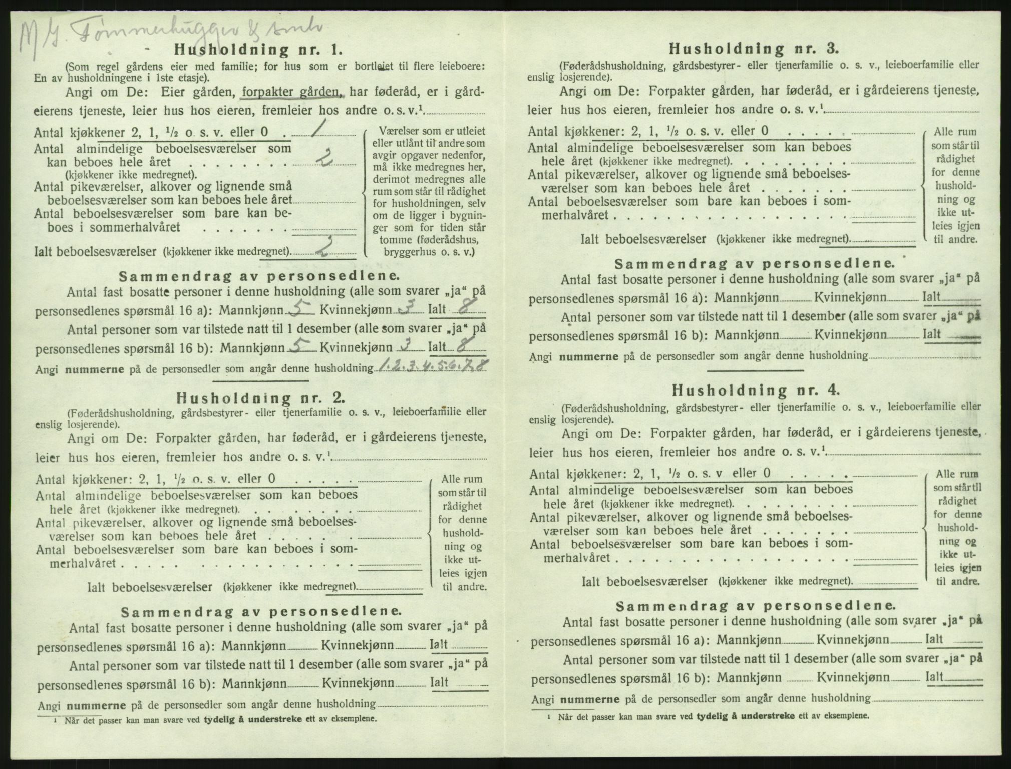 SAKO, 1920 census for Lardal, 1920, p. 856