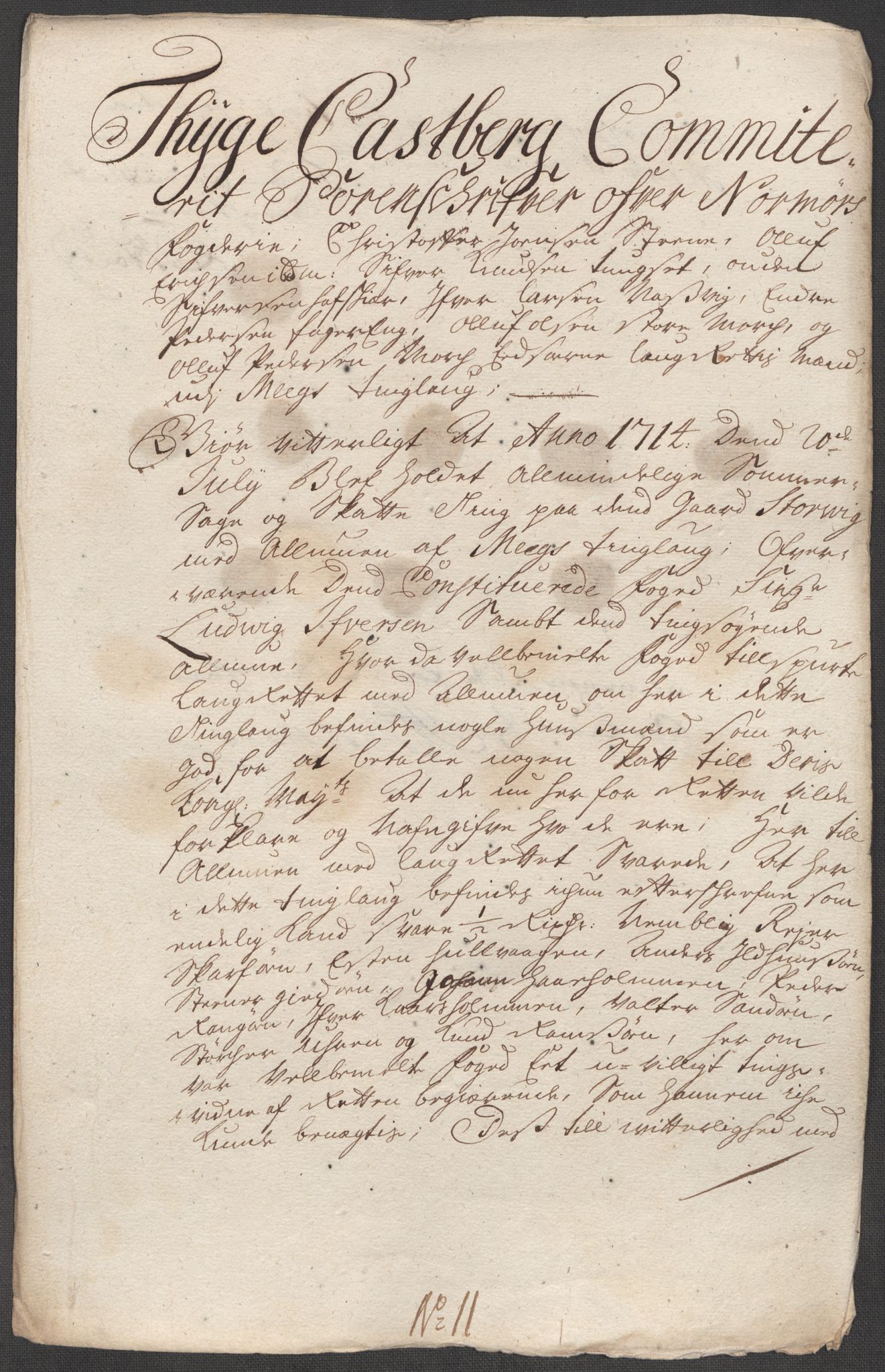 Rentekammeret inntil 1814, Reviderte regnskaper, Fogderegnskap, AV/RA-EA-4092/R56/L3748: Fogderegnskap Nordmøre, 1714-1715, p. 101