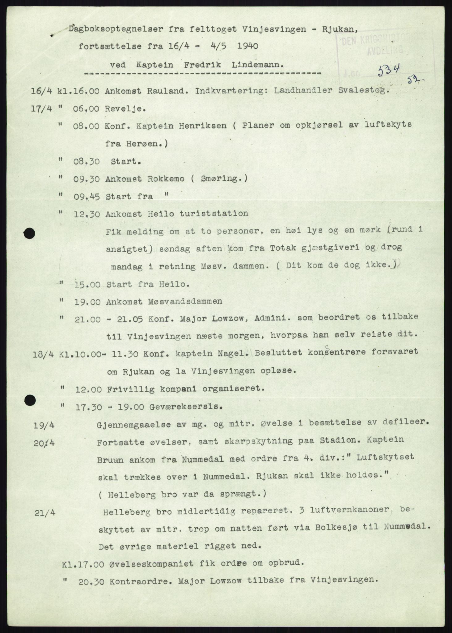 Forsvaret, Forsvarets krigshistoriske avdeling, AV/RA-RAFA-2017/Y/Yb/L0056: II-C-11-136-139  -  1. Divisjon, 1940-1957, p. 1810