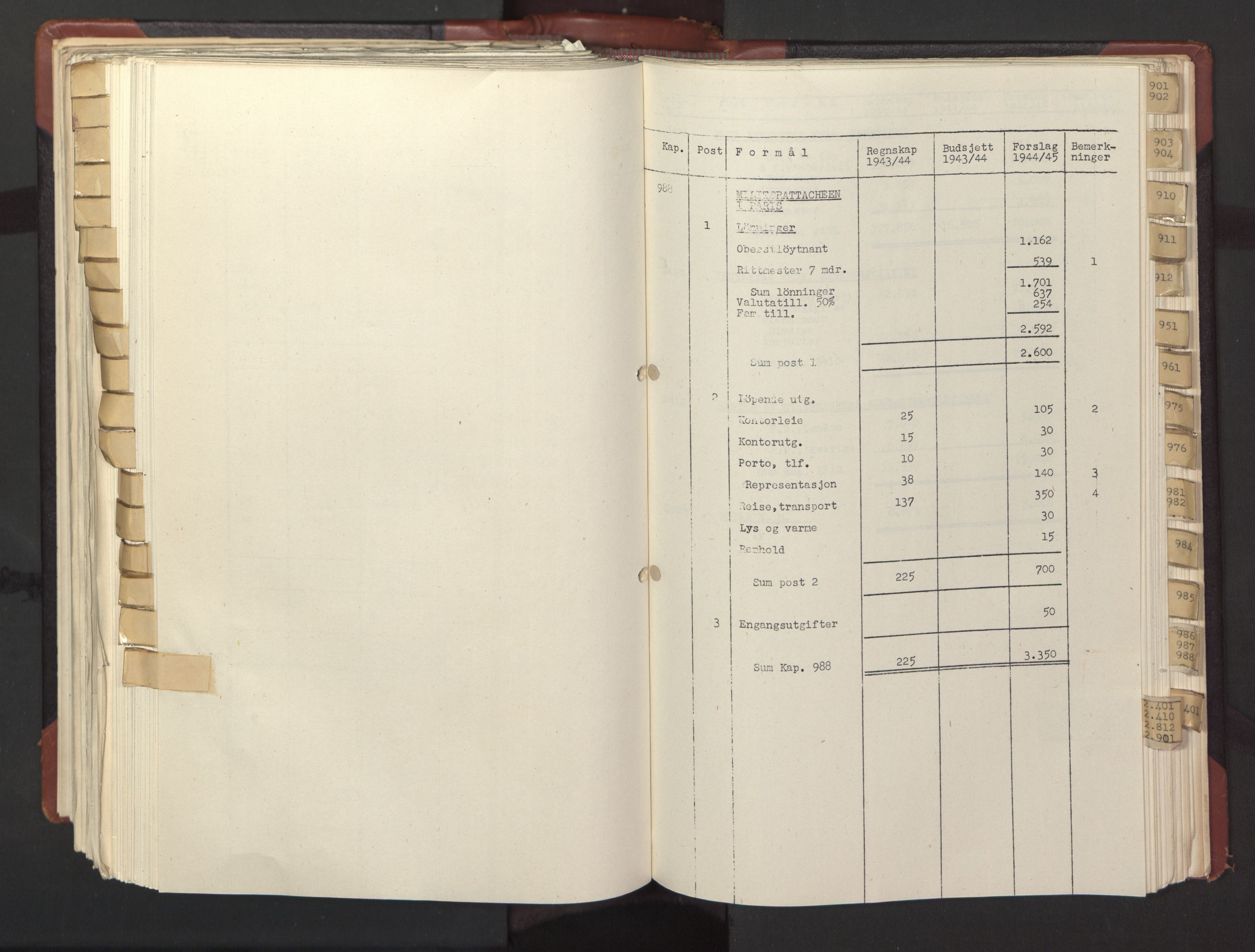 Statsrådssekretariatet, AV/RA-S-1001/A/Ac/L0126: Kgl. res. 12/1-25/5, 1945, p. 488