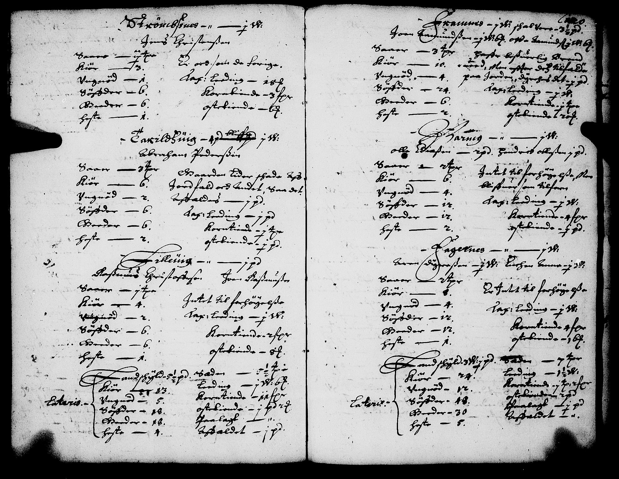 Rentekammeret inntil 1814, Realistisk ordnet avdeling, AV/RA-EA-4070/N/Nb/Nba/L0058: Salten fogderi, 1666-1667, p. 119b-120a