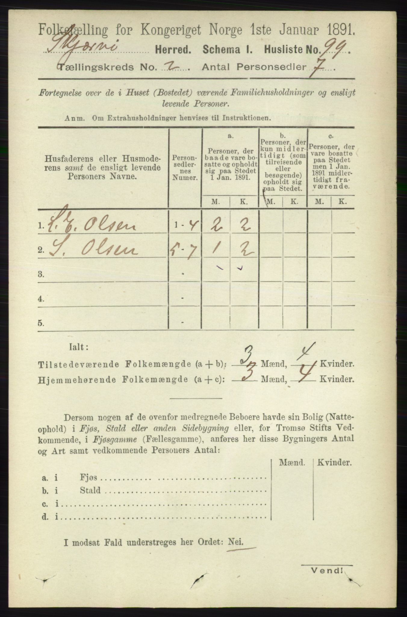 RA, 1891 census for 1941 Skjervøy, 1891, p. 1016