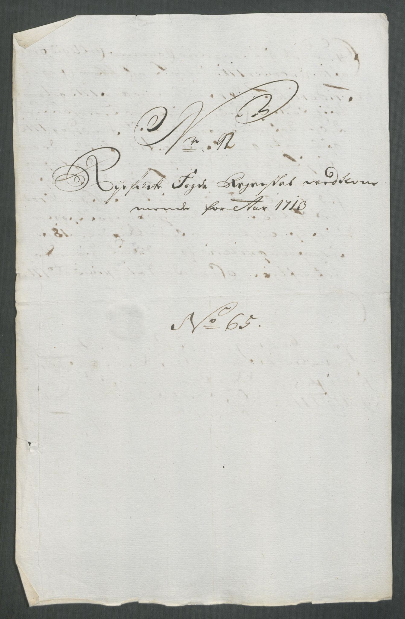 Rentekammeret inntil 1814, Reviderte regnskaper, Fogderegnskap, AV/RA-EA-4092/R47/L2866: Fogderegnskap Ryfylke, 1713, p. 410