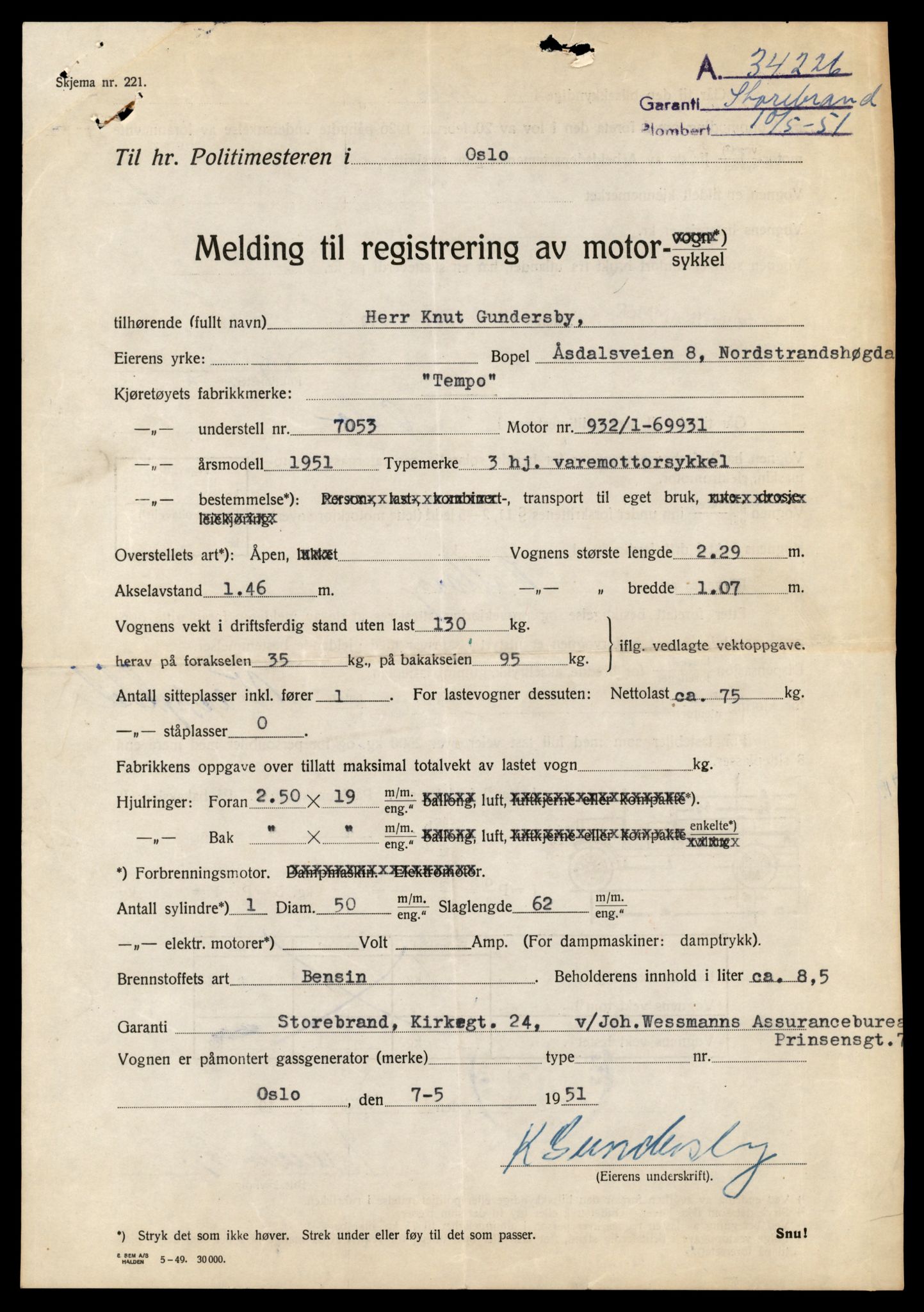 Møre og Romsdal vegkontor - Ålesund trafikkstasjon, SAT/A-4099/F/Fe/L0029: Registreringskort for kjøretøy T 11430 - T 11619, 1927-1998, p. 1724