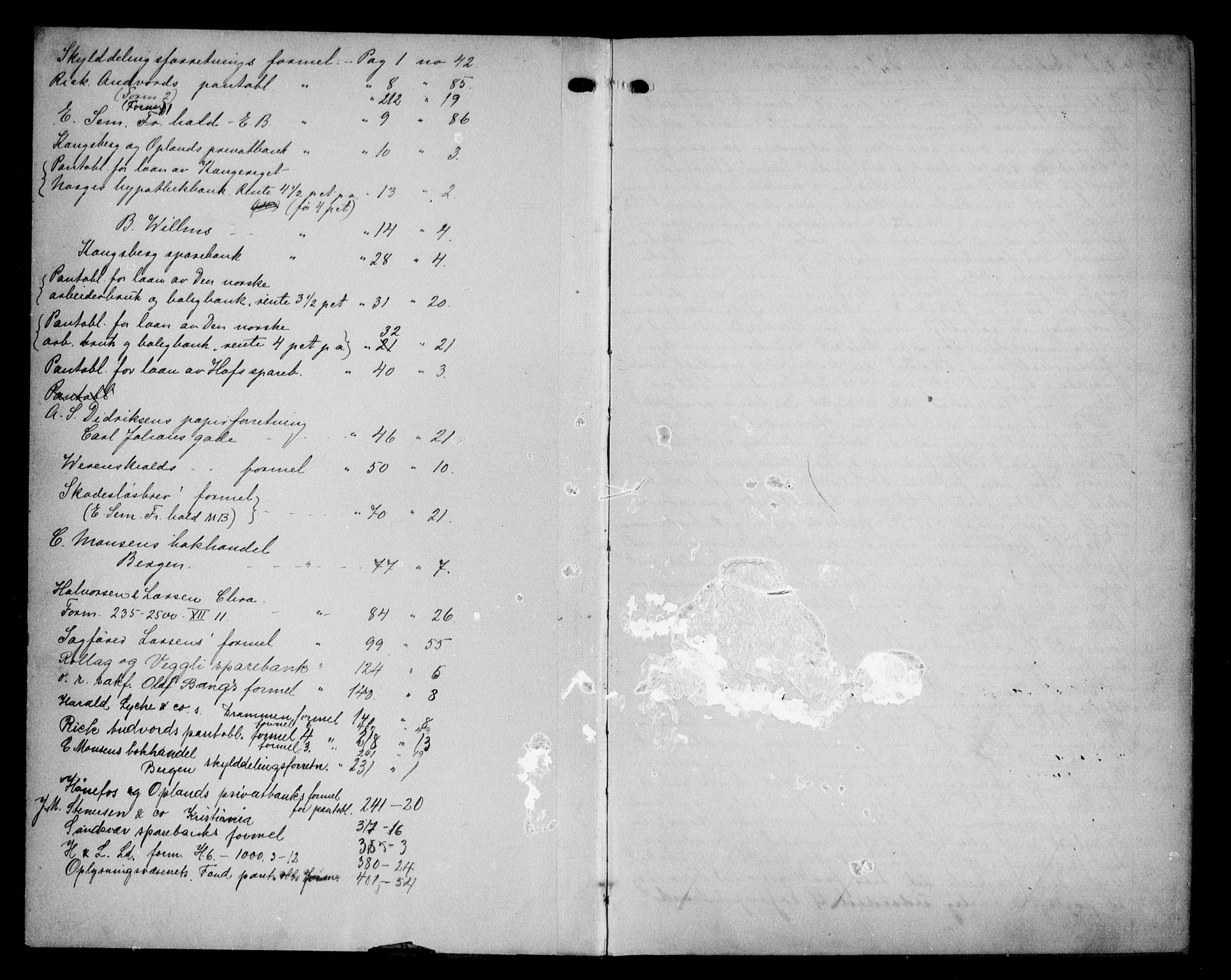 Numedal og Sandsvær sorenskriveri, SAKO/A-128/G/Ga/Gaa/L0035: Mortgage book no. I 35, 1913-1916