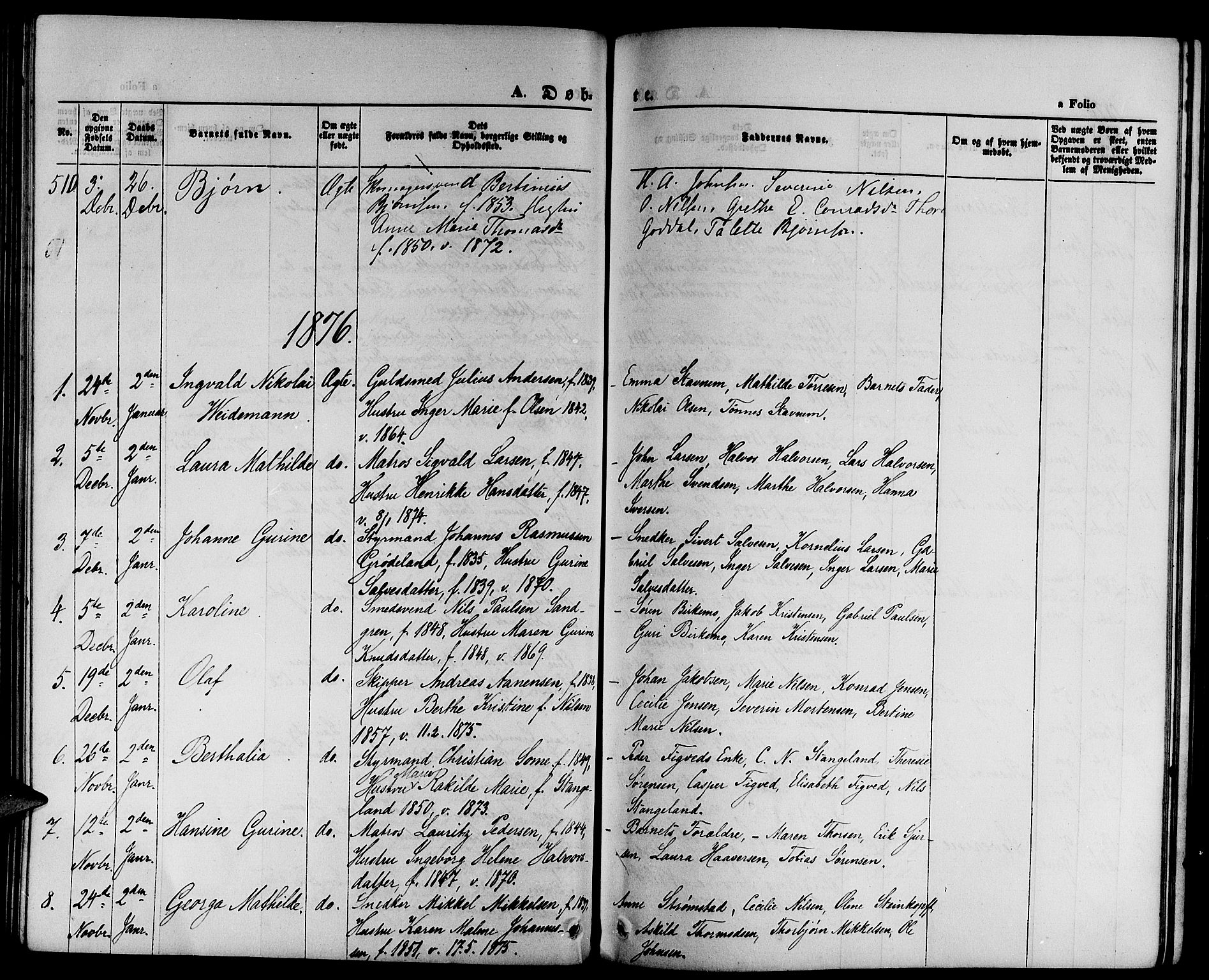 St. Petri sokneprestkontor, AV/SAST-A-101813/001/30/30BB/L0001: Parish register (copy) no. B 1, 1865-1878