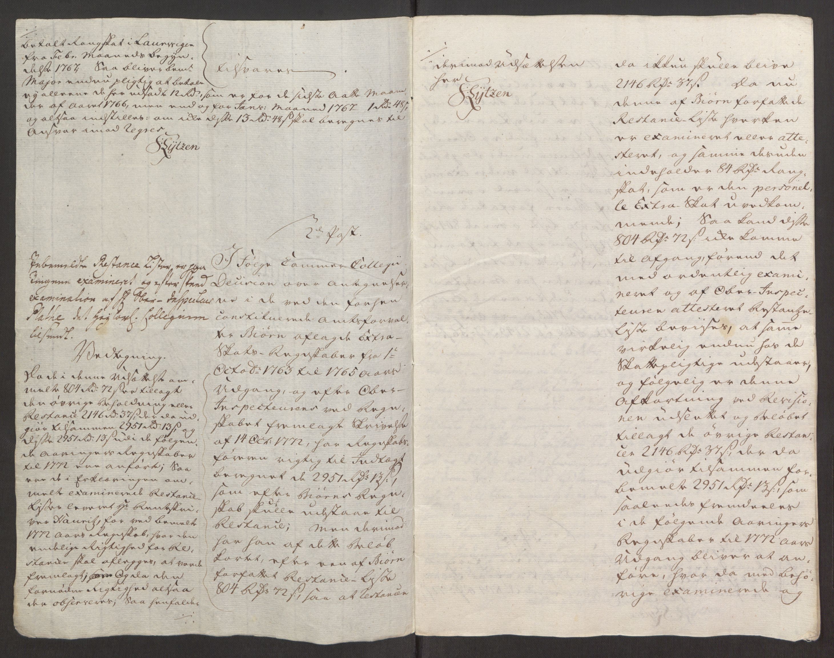 Rentekammeret inntil 1814, Reviderte regnskaper, Fogderegnskap, RA/EA-4092/R32/L1960: Ekstraskatten Jarlsberg grevskap, 1762-1772, p. 155