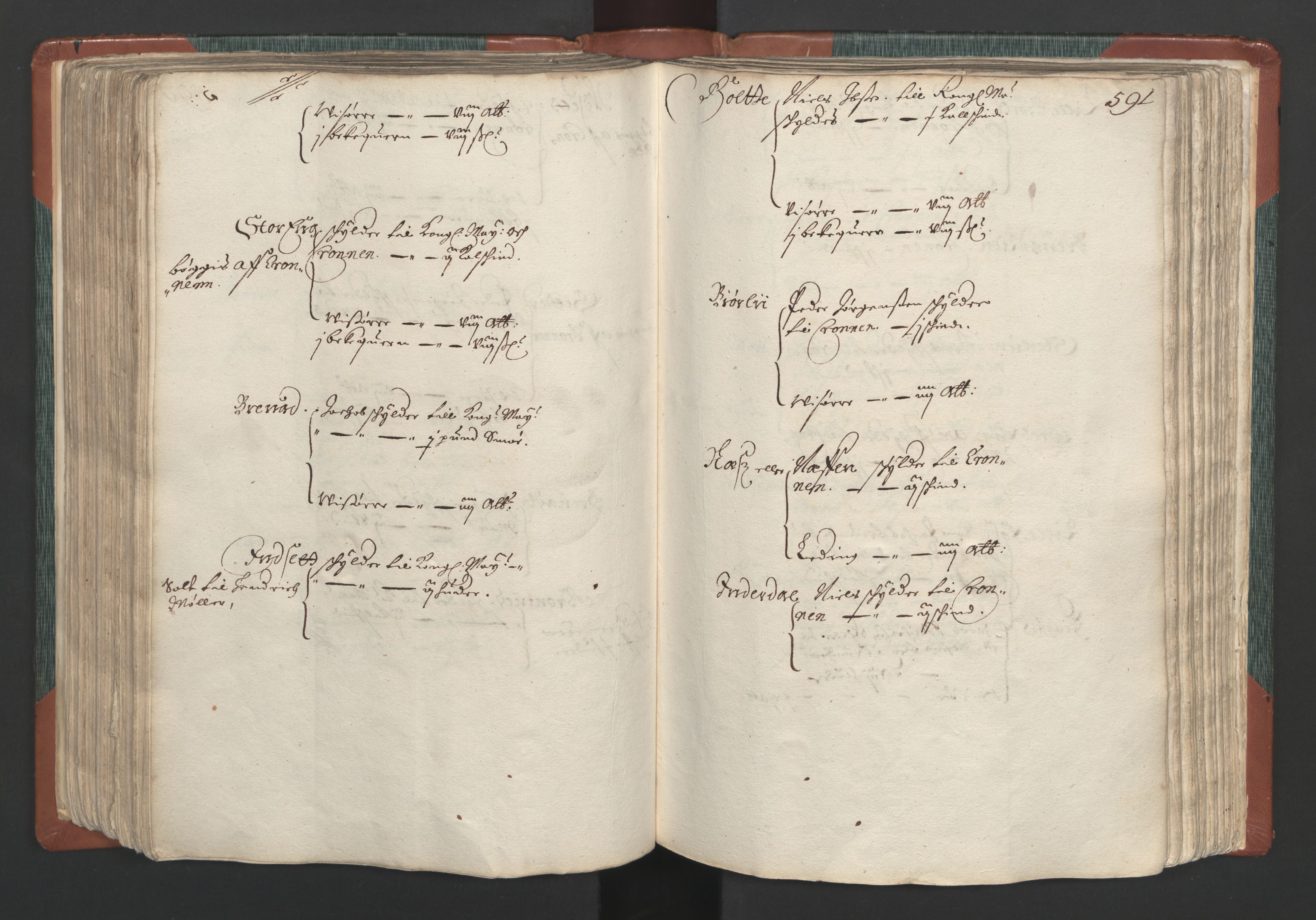 Rentekammeret inntil 1814, Realistisk ordnet avdeling, AV/RA-EA-4070/L/L0009: Oppland lagdømme. Alminnelig jordebok med skatteligning for Solør, Østerdal, Hadeland og Valdres., 1661, p. 590b-591a