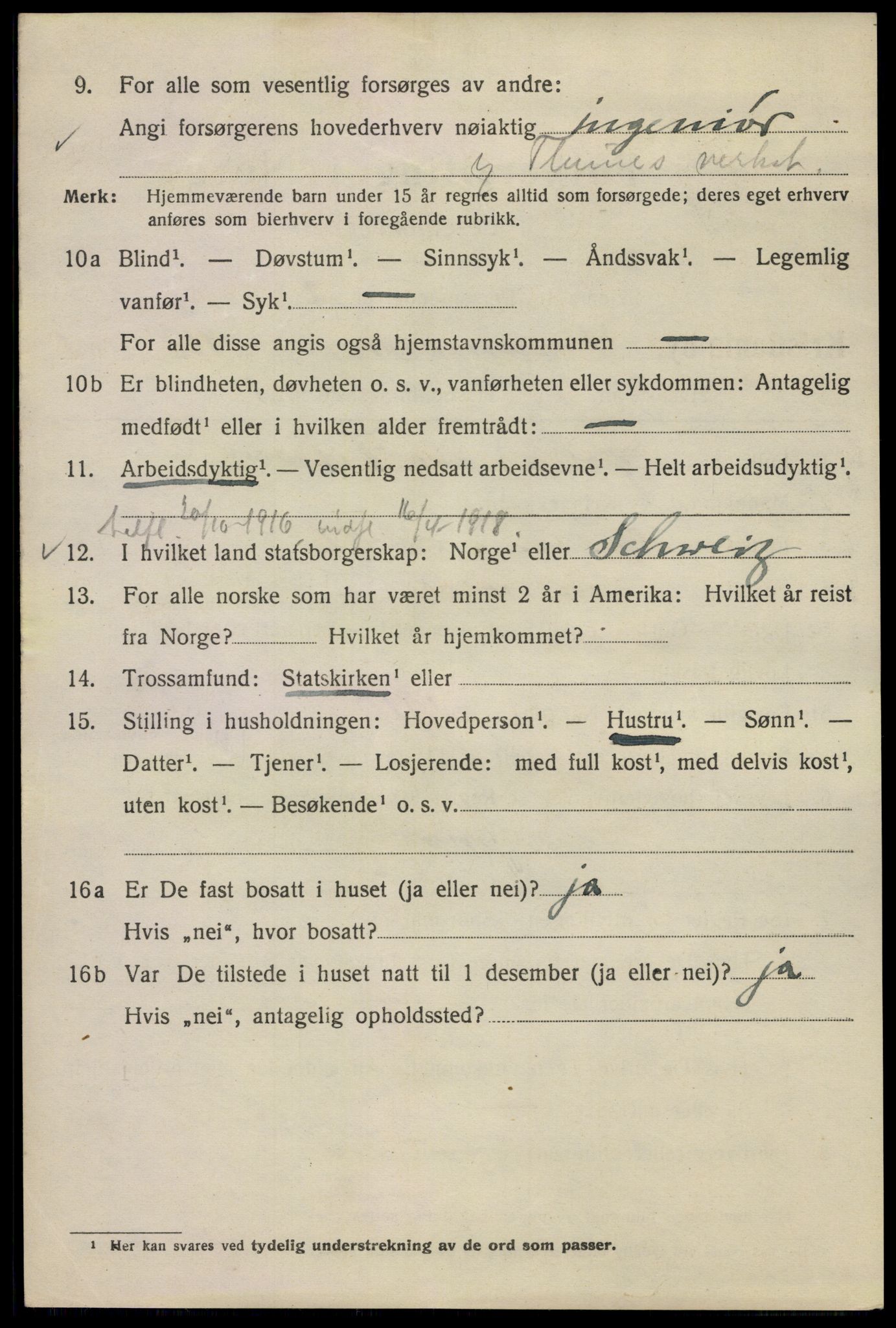 SAO, 1920 census for Kristiania, 1920, p. 203404