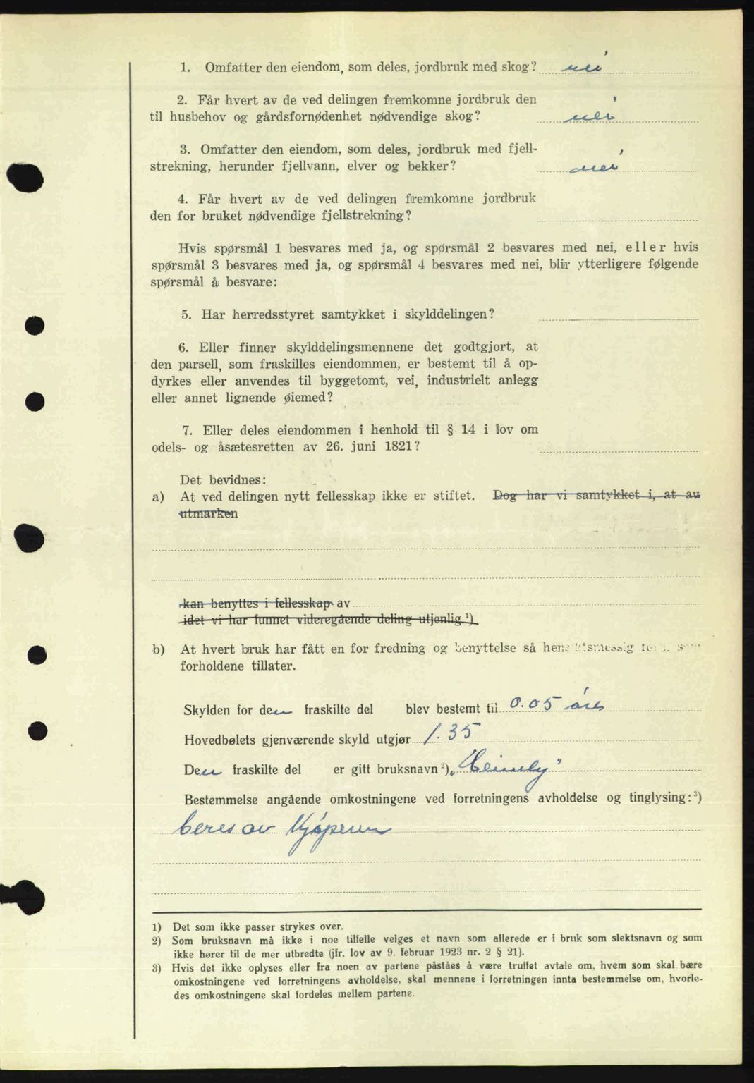 Nordhordland sorenskrivar, SAB/A-2901/1/G/Gb/Gbf/L0032: Mortgage book no. A32, 1947-1947, Diary no: : 2572/1947