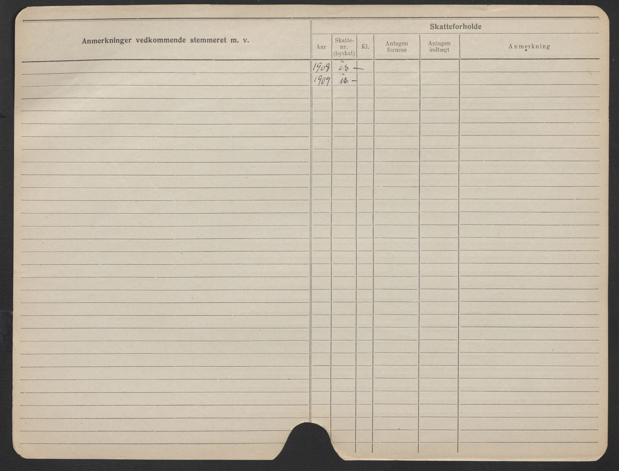 Oslo folkeregister, Registerkort, AV/SAO-A-11715/F/Fa/Fac/L0019: Kvinner, 1906-1914, p. 51b