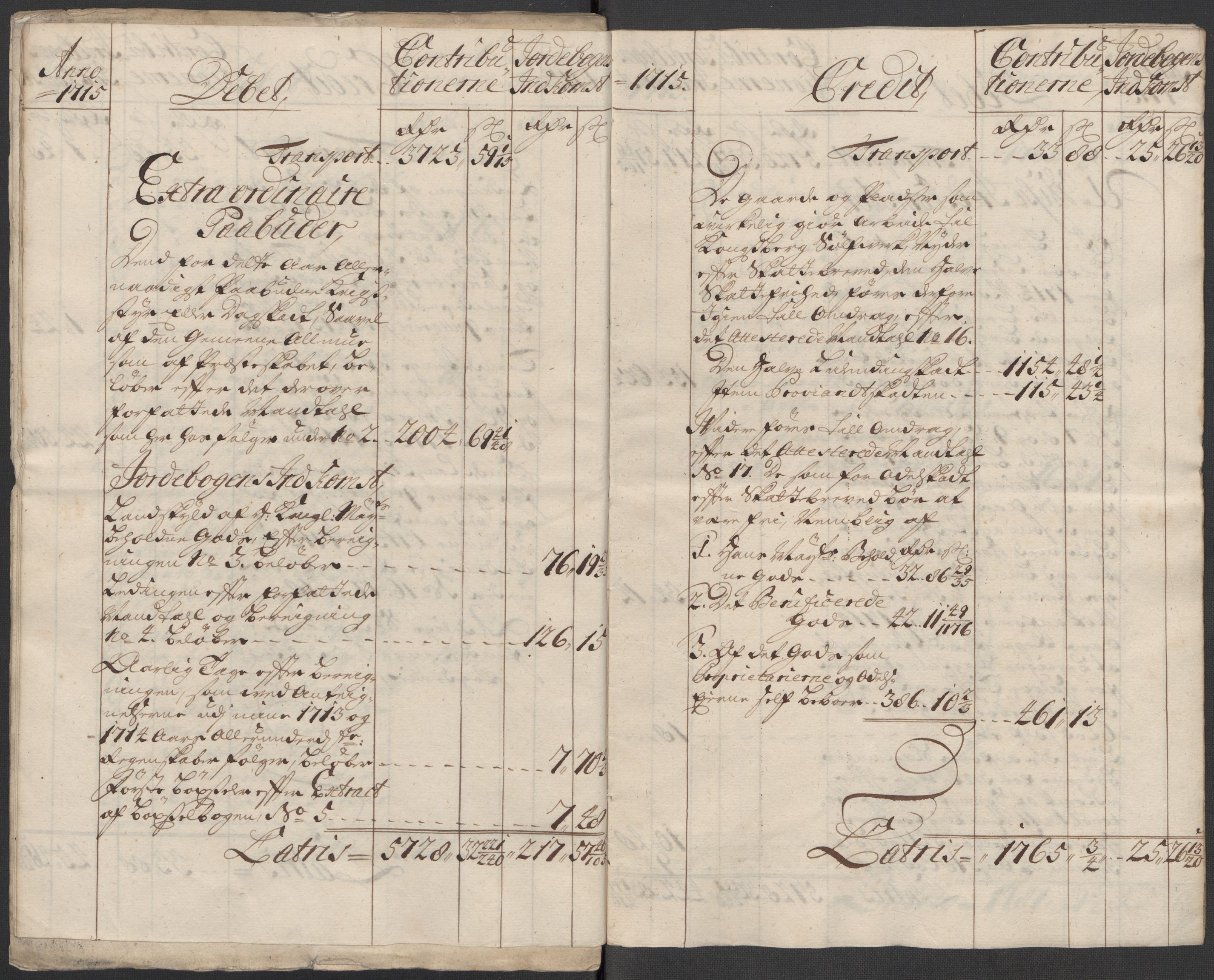 Rentekammeret inntil 1814, Reviderte regnskaper, Fogderegnskap, RA/EA-4092/R24/L1591: Fogderegnskap Numedal og Sandsvær, 1715, p. 15