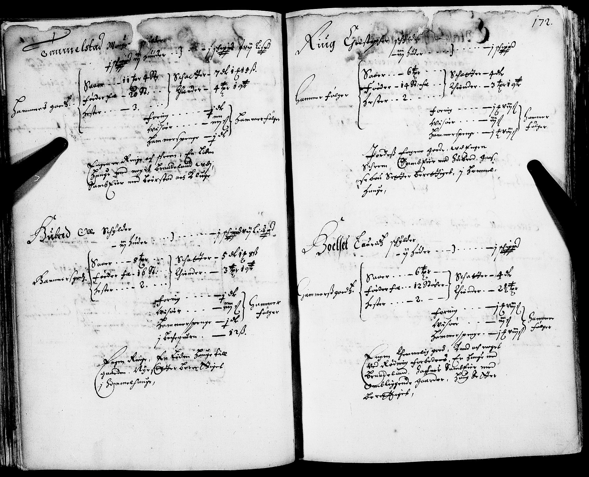 Rentekammeret inntil 1814, Realistisk ordnet avdeling, AV/RA-EA-4070/N/Nb/Nba/L0013: Hedmark fogderi, 2. del, 1669, p. 171b-172a