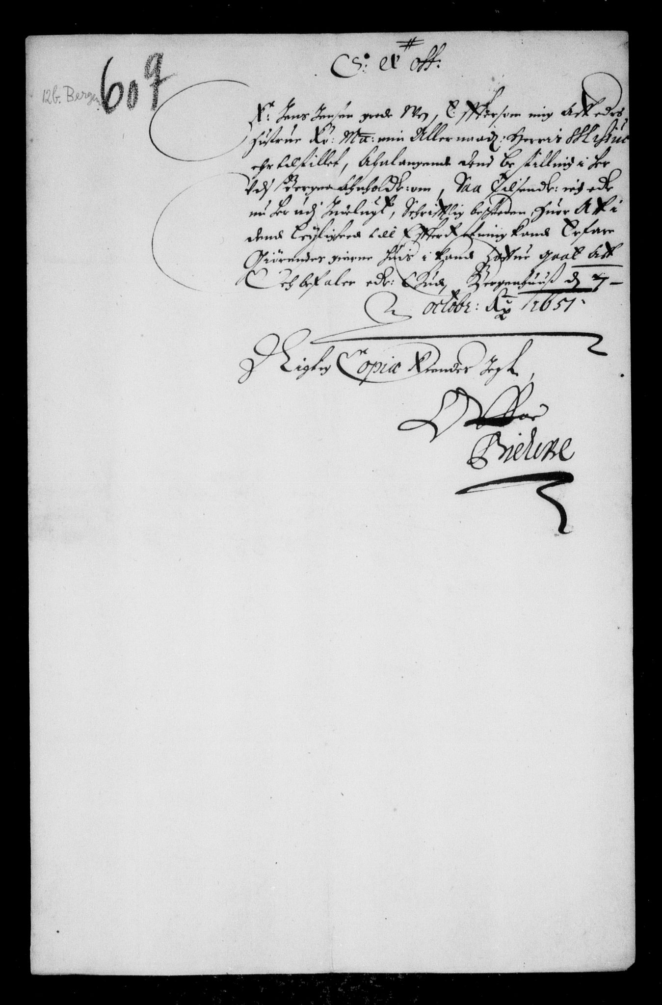 Danske Kanselli, Skapsaker, AV/RA-EA-4061/F/L0056: Skap 14, pakke 18B, litra AA-54, 1590-1722, p. 11