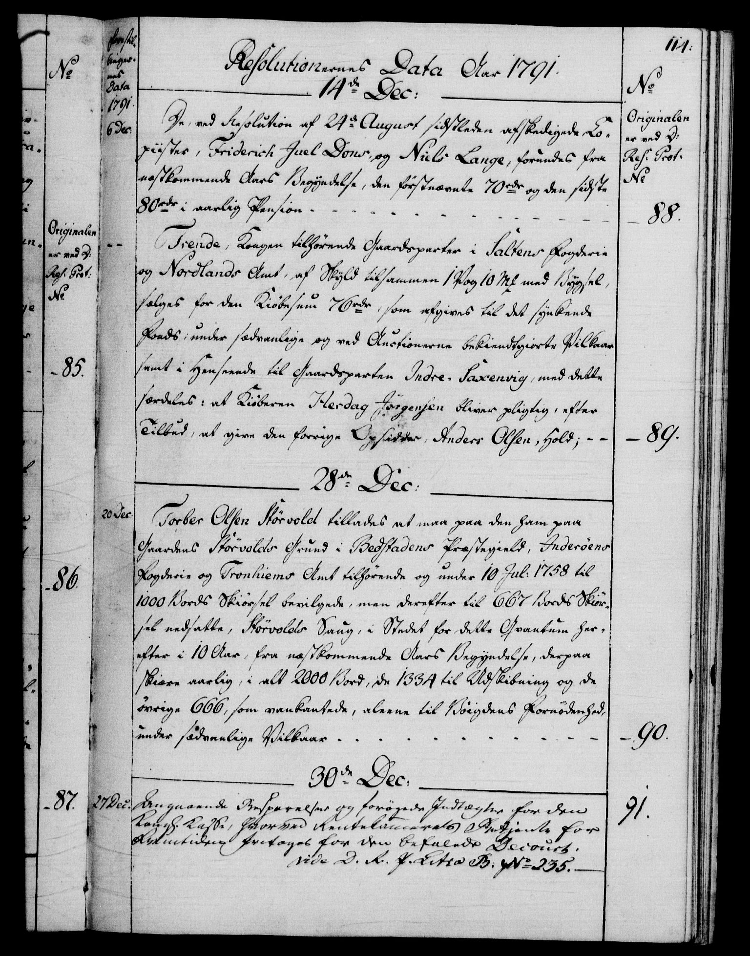 Rentekammeret, Kammerkanselliet, RA/EA-3111/G/Gf/Gfb/L0013: Register til norske relasjons- og resolusjonsprotokoller (merket RK 52.108), 1786-1793, p. 1114a