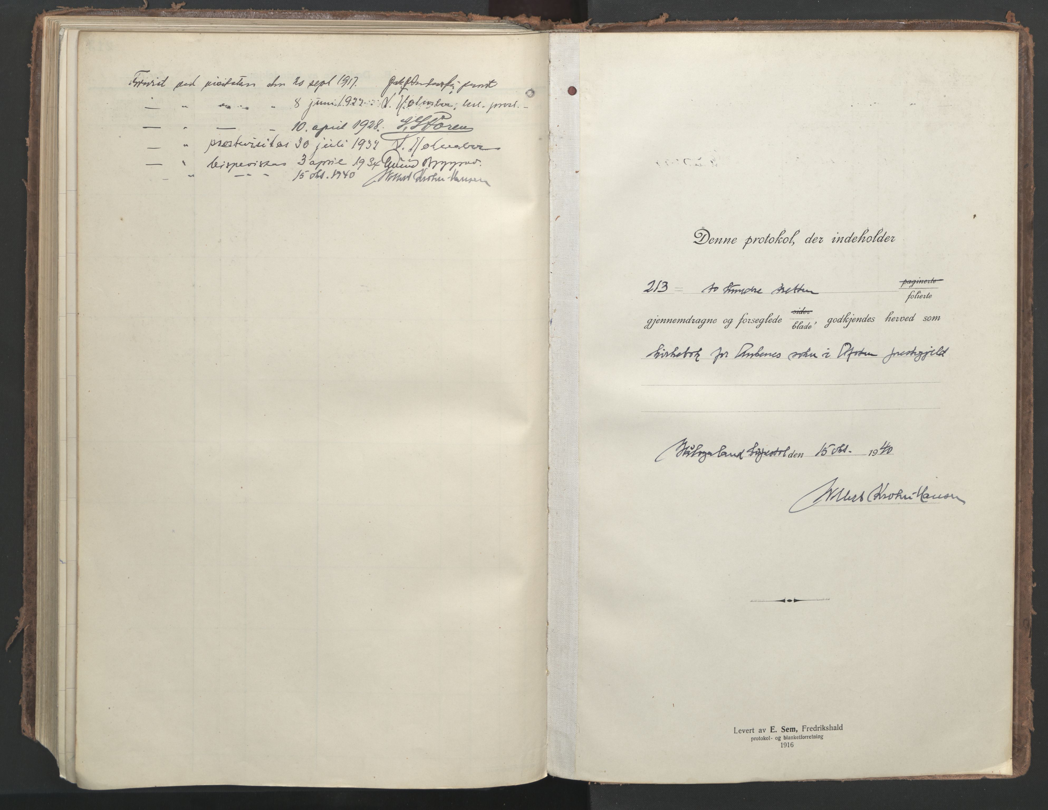 Ministerialprotokoller, klokkerbøker og fødselsregistre - Nordland, SAT/A-1459/866/L0945: Parish register (official) no. 866A08, 1917-1935