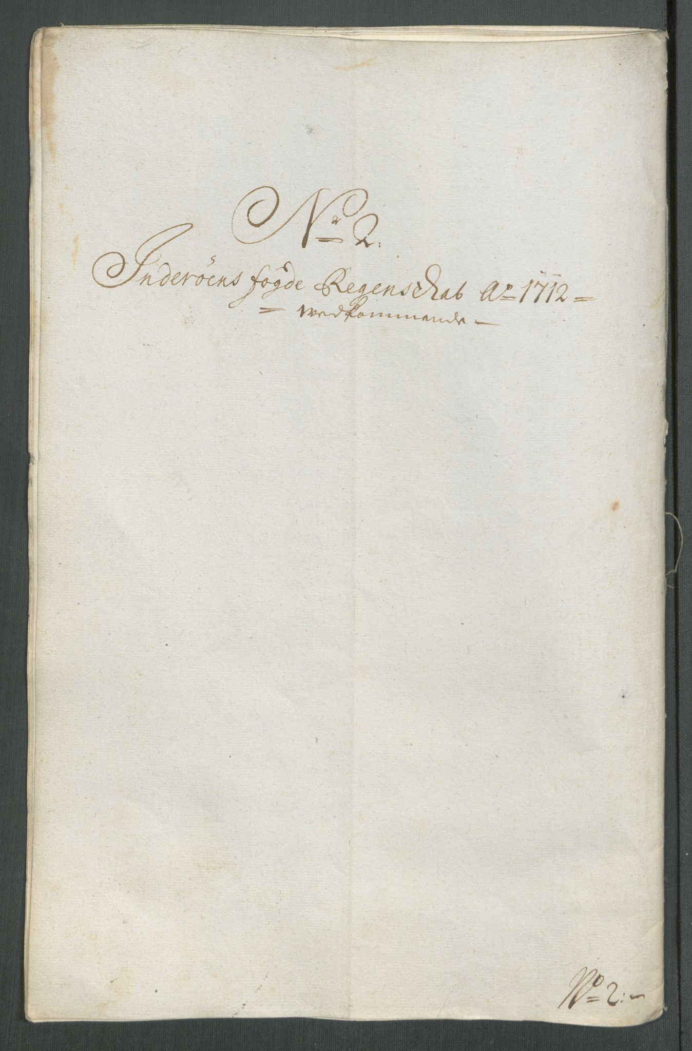 Rentekammeret inntil 1814, Reviderte regnskaper, Fogderegnskap, RA/EA-4092/R63/L4320: Fogderegnskap Inderøy, 1712, p. 137