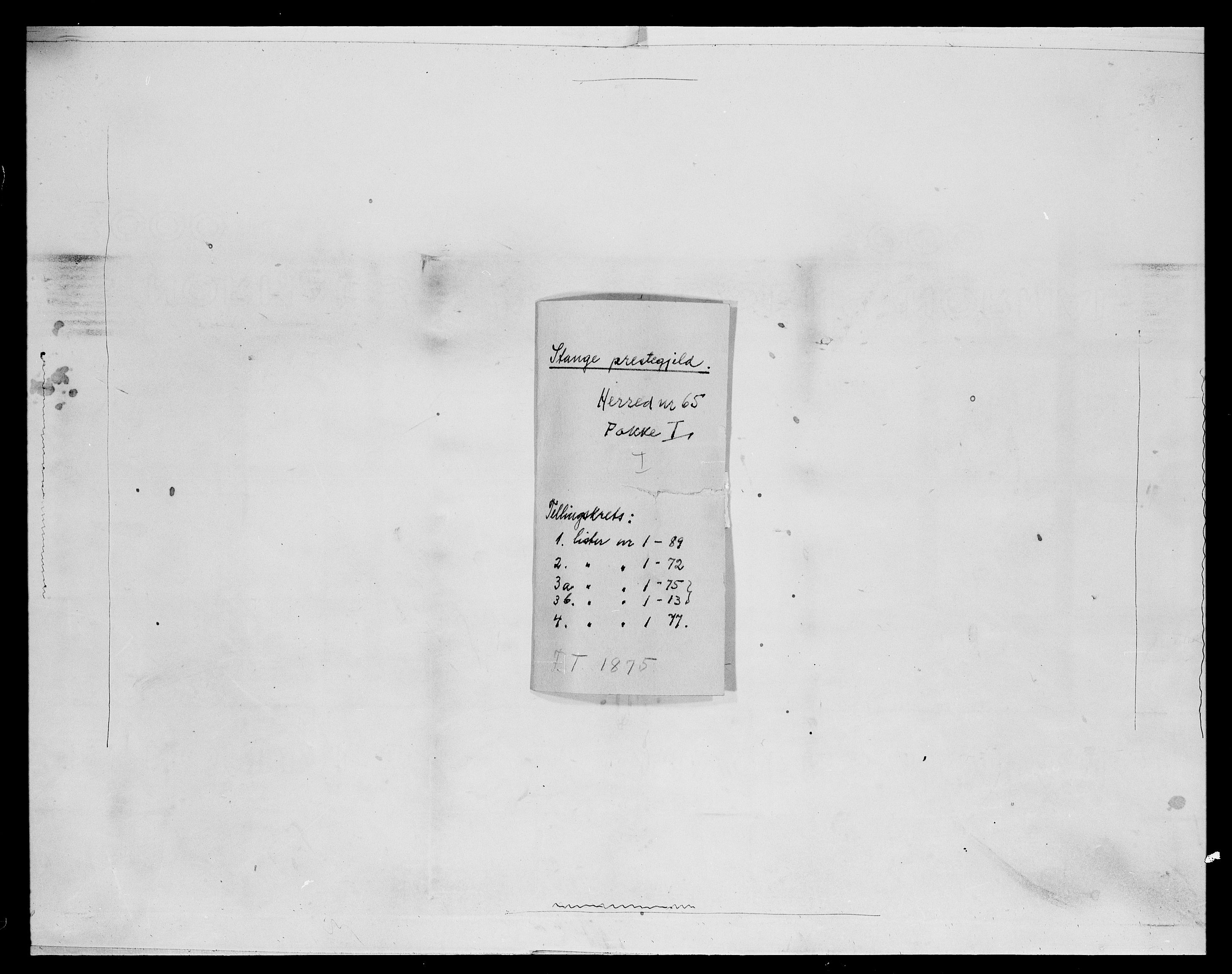 SAH, 1875 census for 0417P Stange, 1875, p. 100