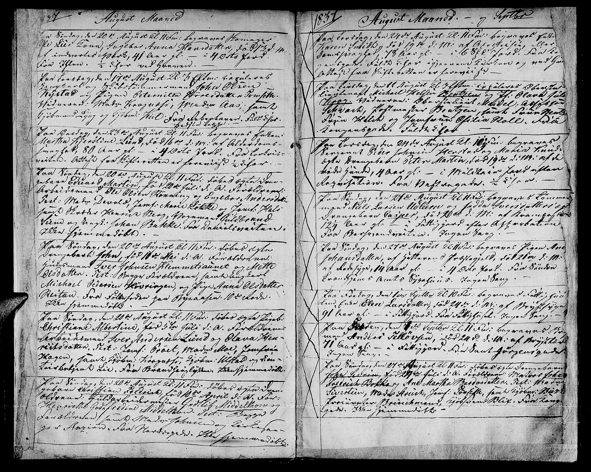 Ministerialprotokoller, klokkerbøker og fødselsregistre - Sør-Trøndelag, SAT/A-1456/601/L0083: Parish register (copy) no. 601C01, 1837-1855