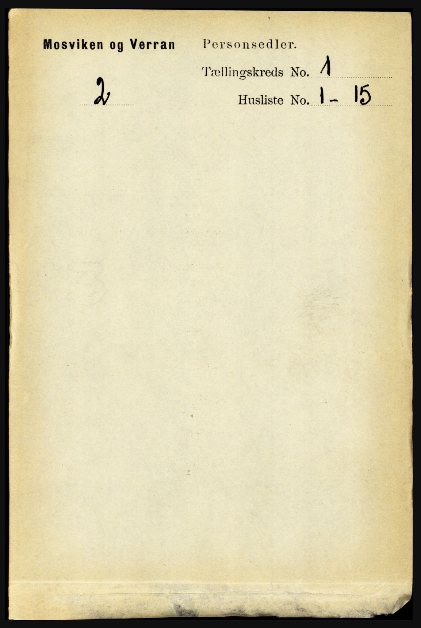 RA, 1891 census for 1723 Mosvik og Verran, 1891, p. 78