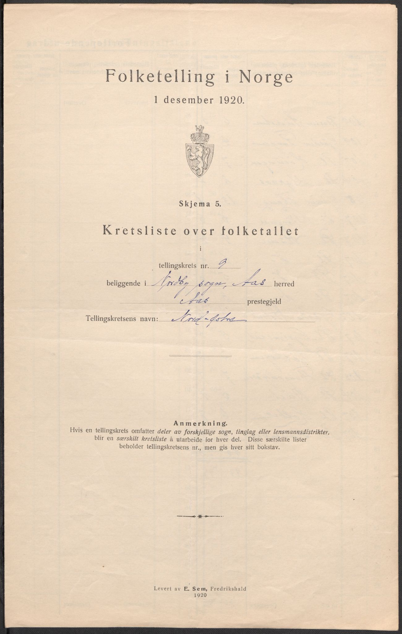 SAO, 1920 census for Ås, 1920, p. 29