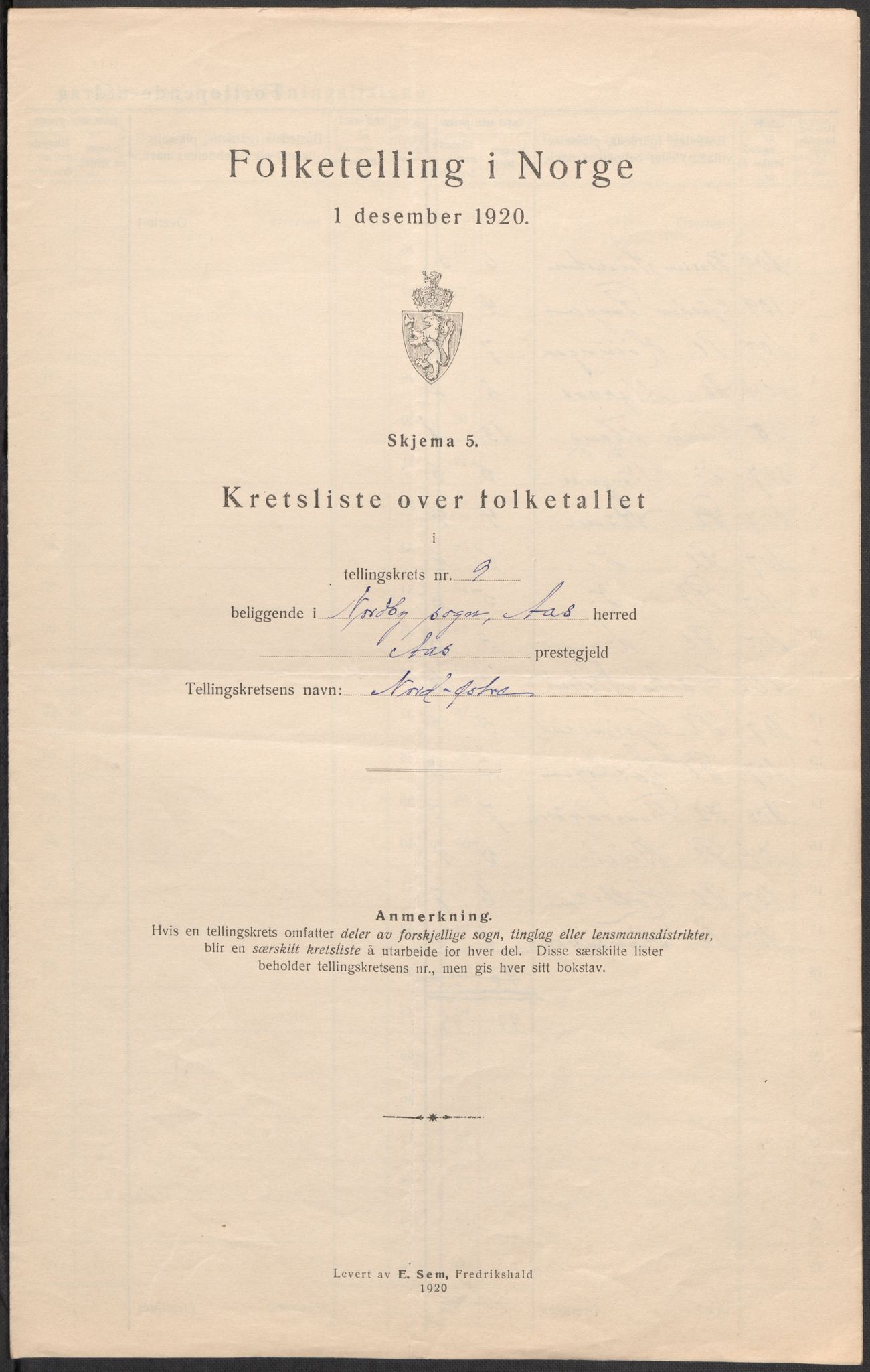SAO, 1920 census for Ås, 1920, p. 29