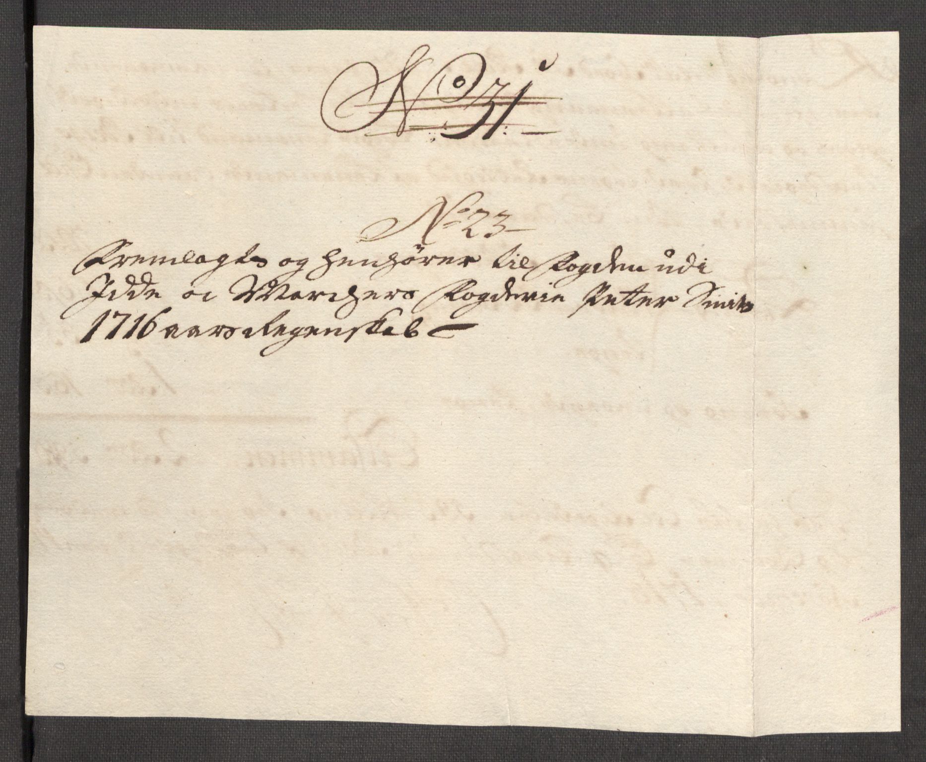 Rentekammeret inntil 1814, Reviderte regnskaper, Fogderegnskap, AV/RA-EA-4092/R01/L0023: Fogderegnskap Idd og Marker, 1715-1716, p. 348