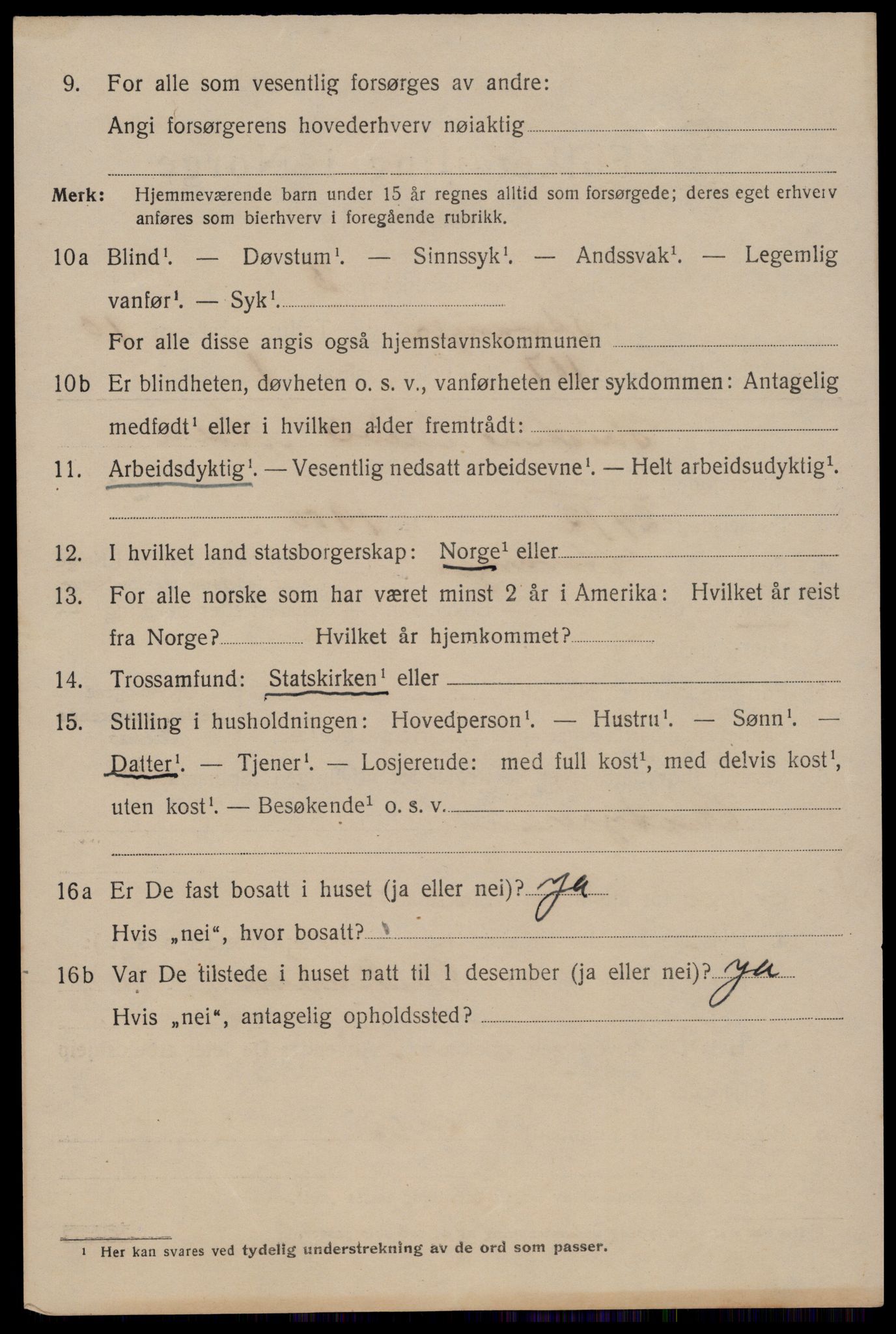 SAST, 1920 census for Stavanger, 1920, p. 53629