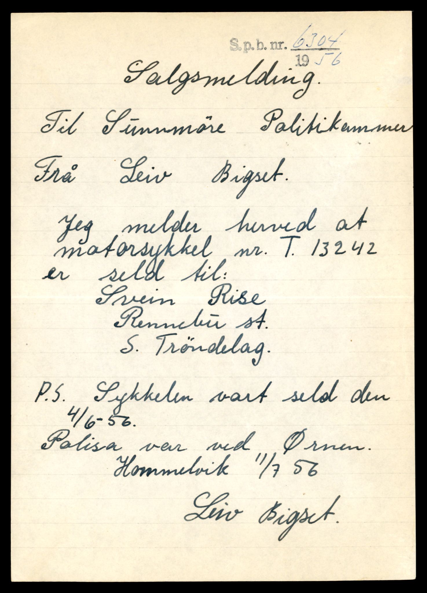 Møre og Romsdal vegkontor - Ålesund trafikkstasjon, AV/SAT-A-4099/F/Fe/L0038: Registreringskort for kjøretøy T 13180 - T 13360, 1927-1998, p. 1035