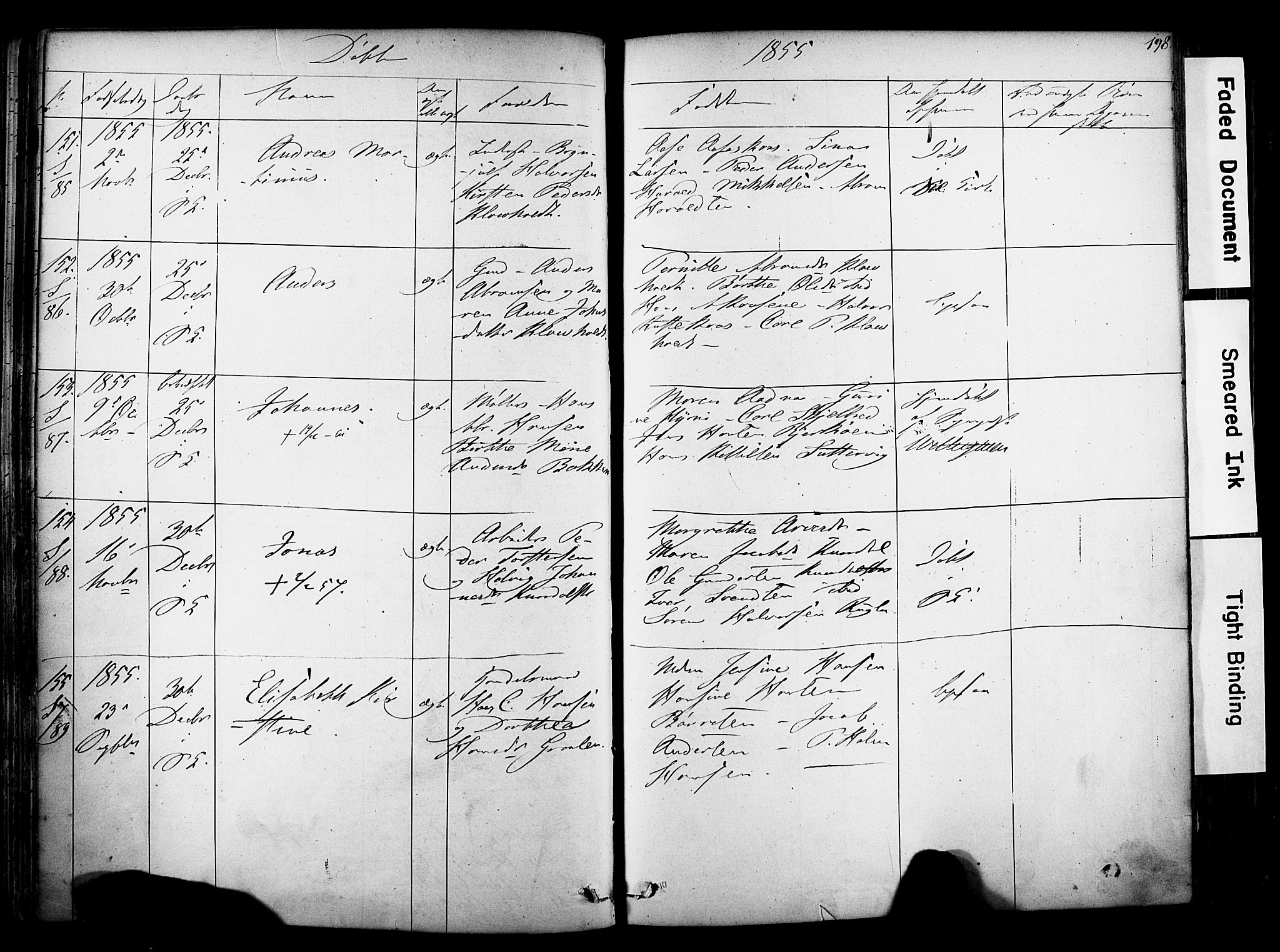 Solum kirkebøker, SAKO/A-306/F/Fa/L0006: Parish register (official) no. I 6, 1844-1855, p. 198