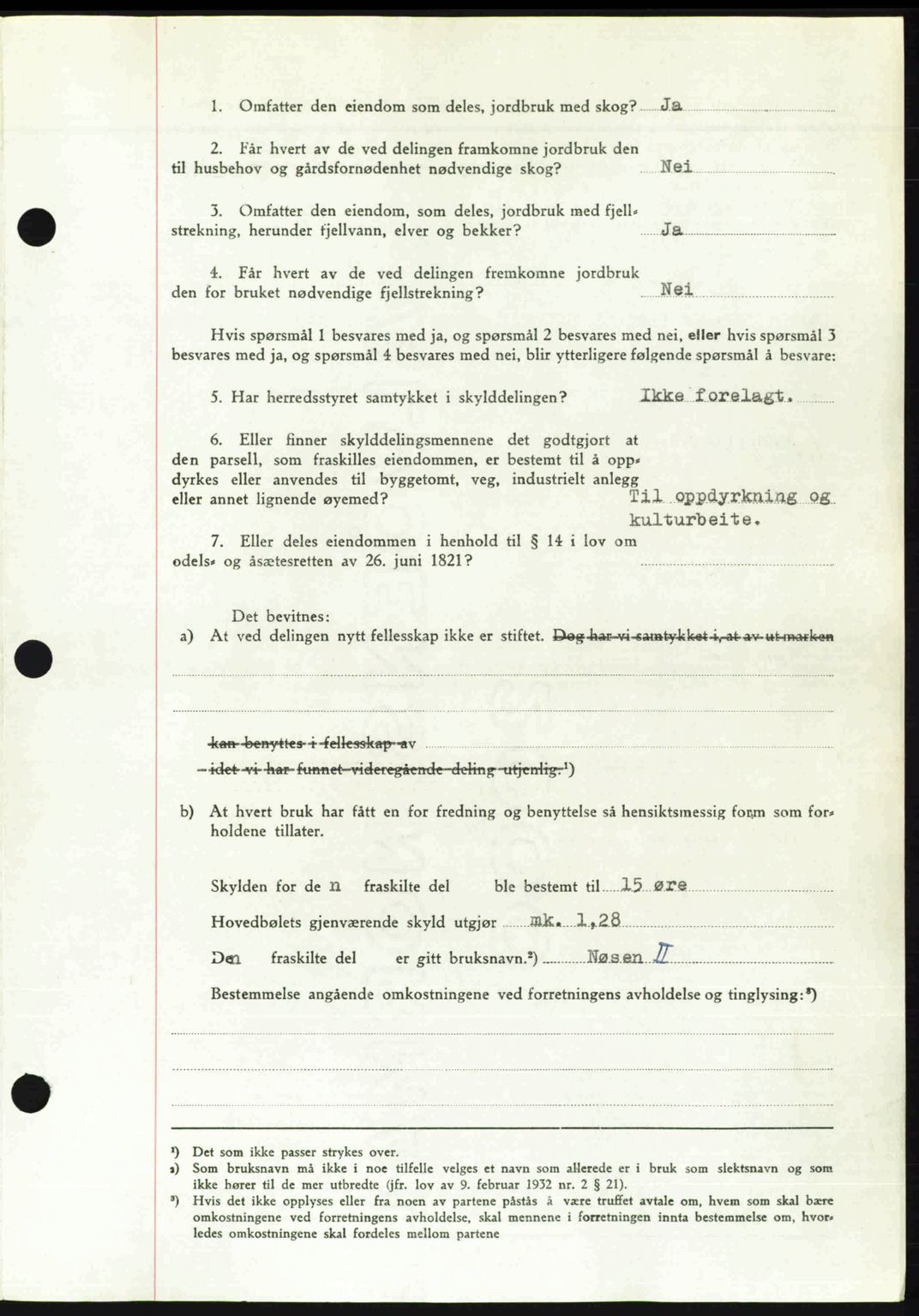 Romsdal sorenskriveri, AV/SAT-A-4149/1/2/2C: Mortgage book no. A26, 1948-1948, Diary no: : 1250/1948