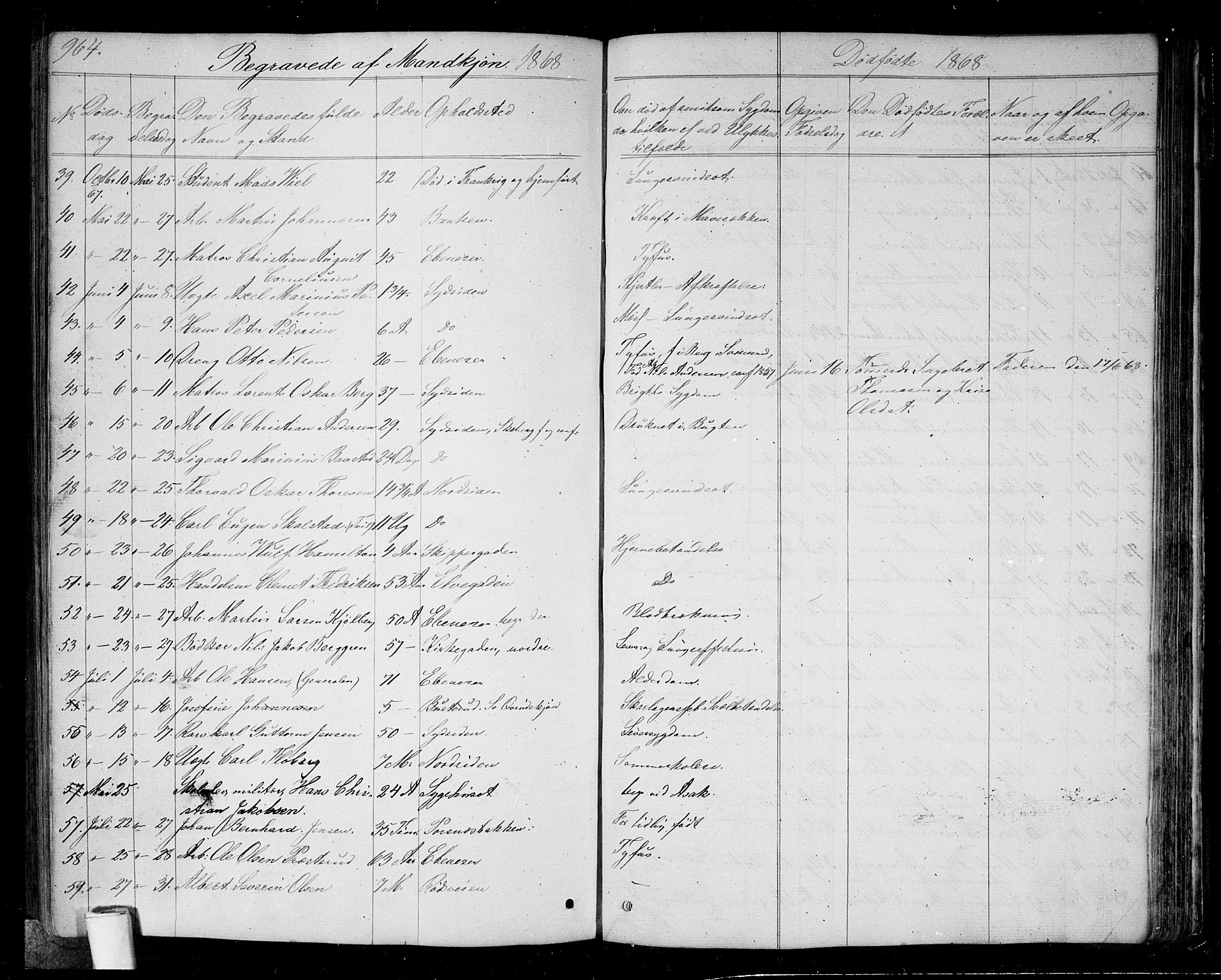 Halden prestekontor Kirkebøker, SAO/A-10909/G/Ga/L0005b: Parish register (copy) no. 5B, 1864-1868, p. 964