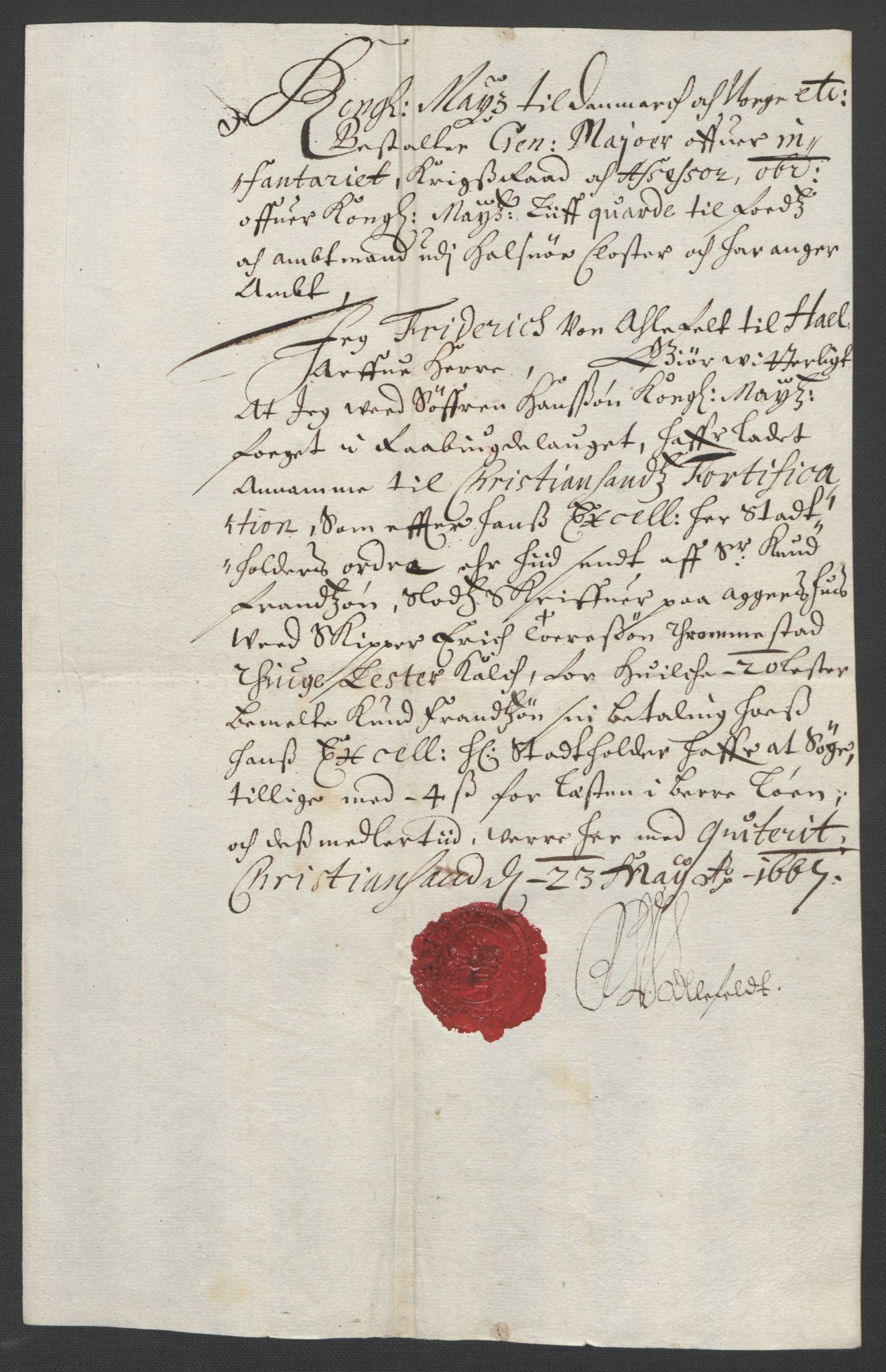 Rentekammeret inntil 1814, Reviderte regnskaper, Stiftamtstueregnskaper, Landkommissariatet på Akershus og Akershus stiftamt, AV/RA-EA-5869/R/Rb/L0041: Akershus stiftamt, 1666