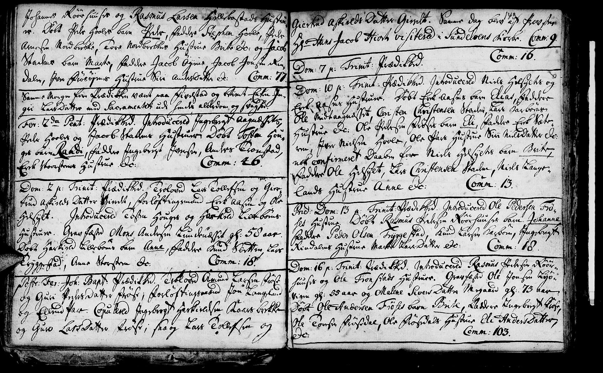 Ministerialprotokoller, klokkerbøker og fødselsregistre - Møre og Romsdal, SAT/A-1454/519/L0241: Parish register (official) no. 519A01 /2, 1736-1760, p. 143