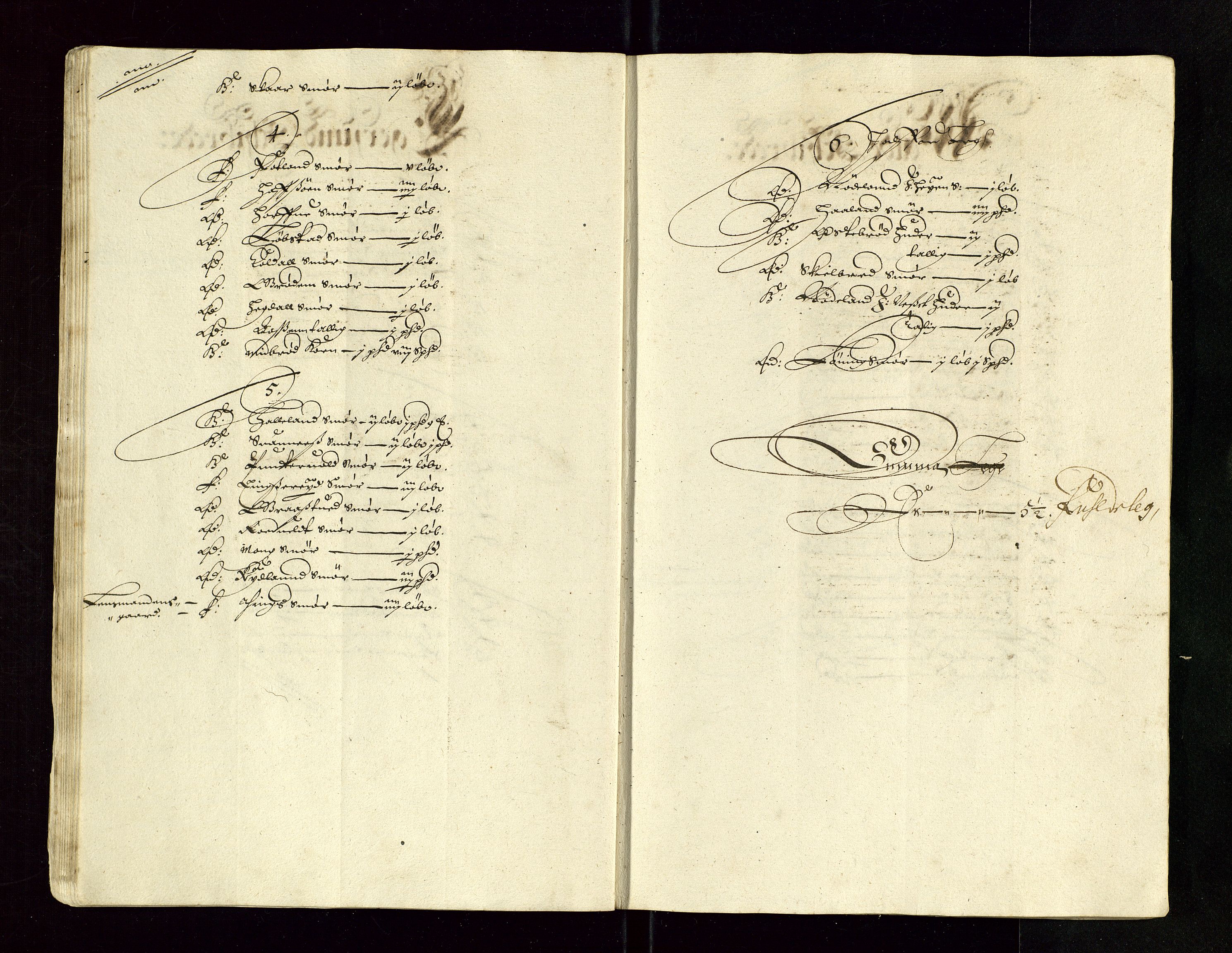Stavanger len, AV/SAST-A-101870/Ob/L0027: Diverse, 1657-1660, p. 37