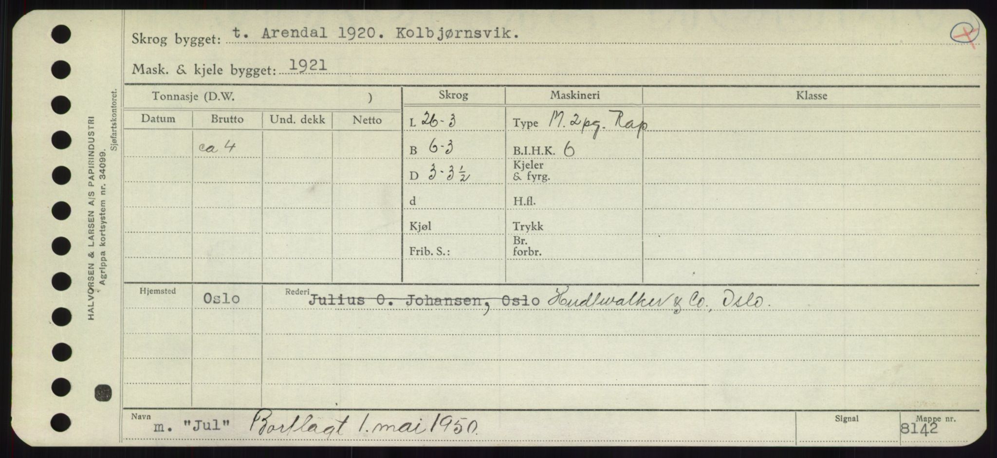 Sjøfartsdirektoratet med forløpere, Skipsmålingen, AV/RA-S-1627/H/Hd/L0019: Fartøy, J, p. 625