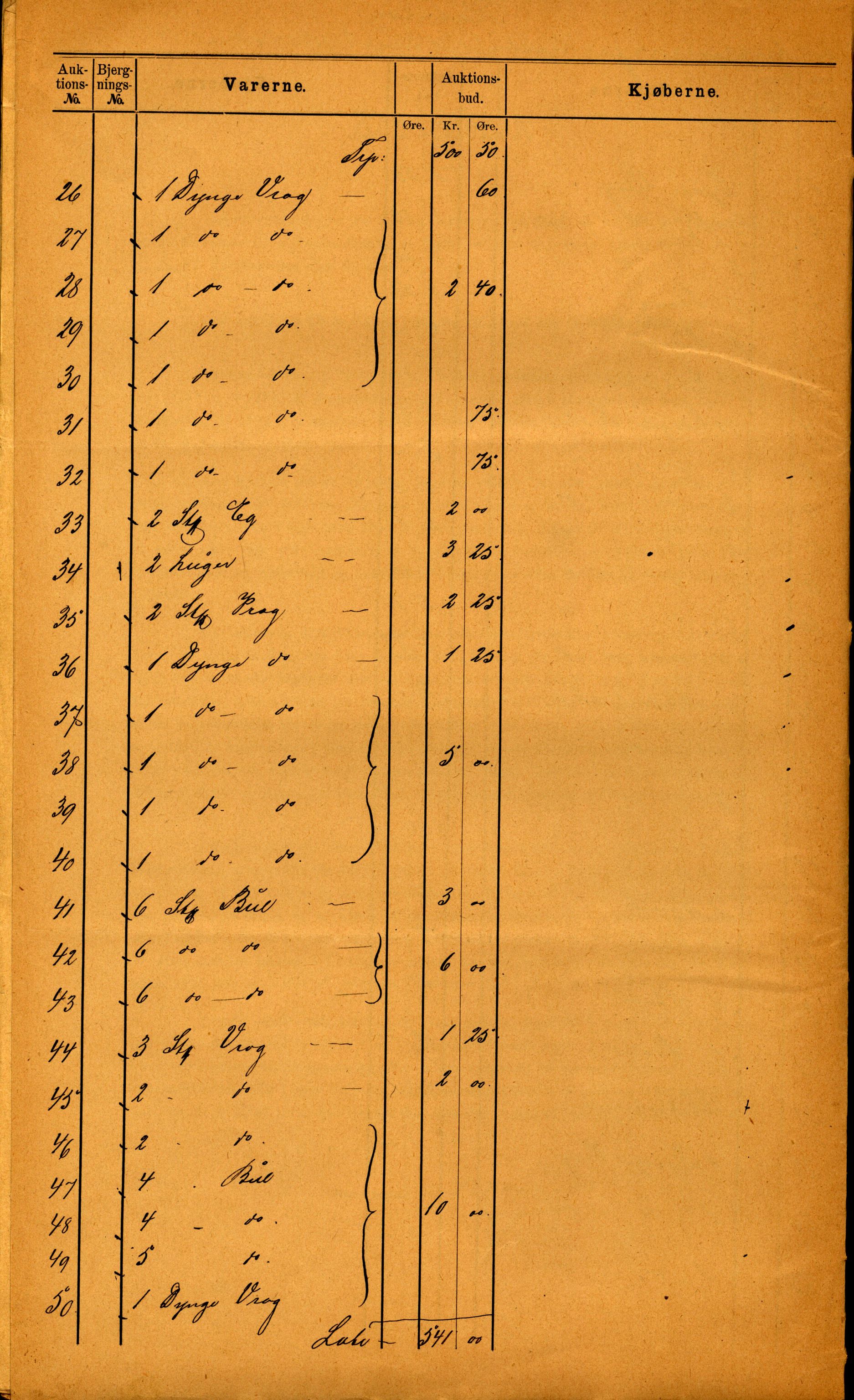 Pa 63 - Østlandske skibsassuranceforening, VEMU/A-1079/G/Ga/L0020/0001: Havaridokumenter / Tellus, Telanak, Wilhelmine, 1887, p. 152