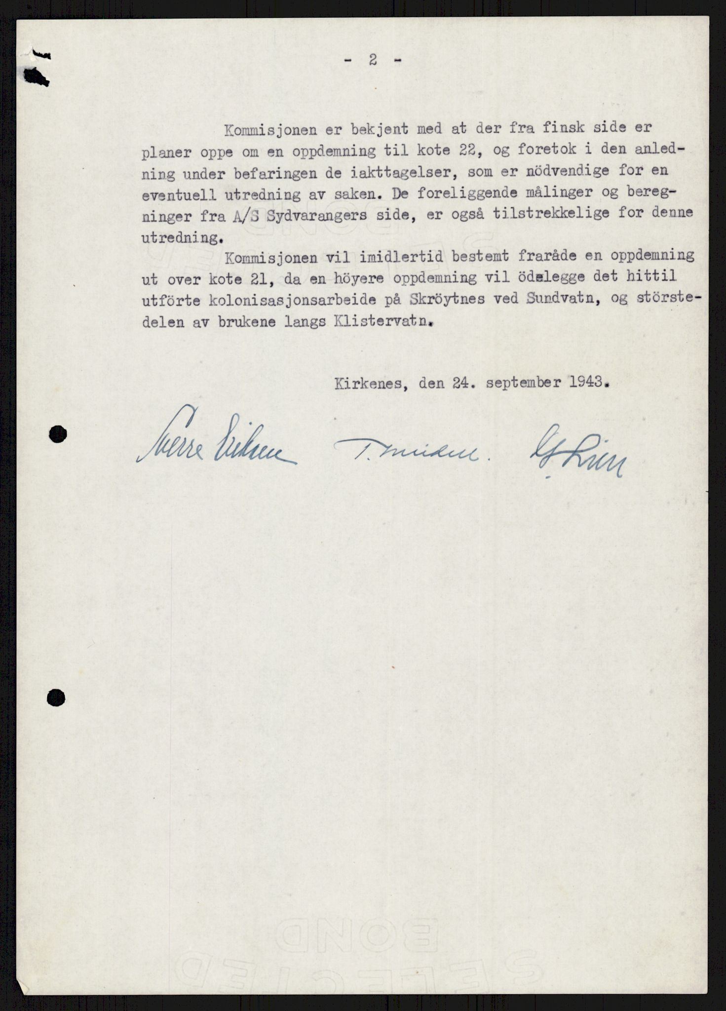 Vassdragsdirektoratet/avdelingen, AV/RA-S-6242/F/Fa/L0537: Pasvikelva, 1932-1955, p. 66