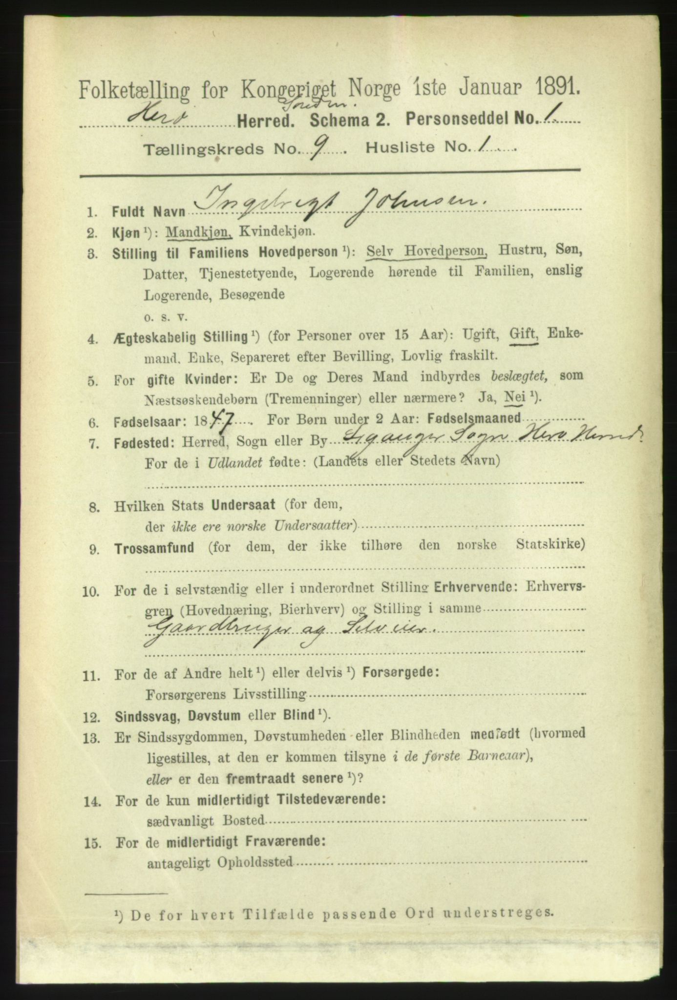 RA, 1891 census for 1515 Herøy, 1891, p. 3618