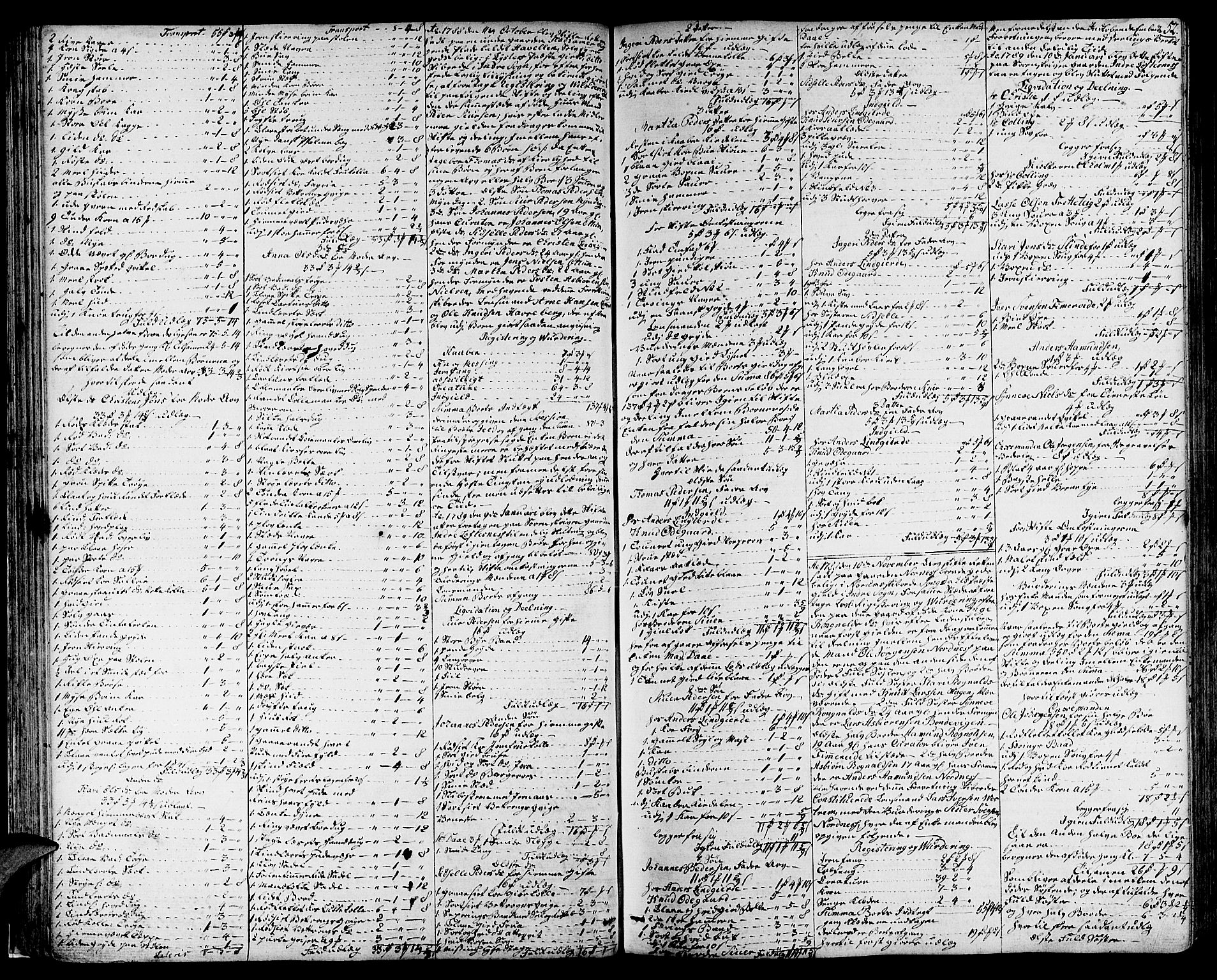 Indre Sogn tingrett, AV/SAB-A-3301/1/H/Ha/L0010: Skifteprotokoll 10, 1786-1794, p. 51b-52a