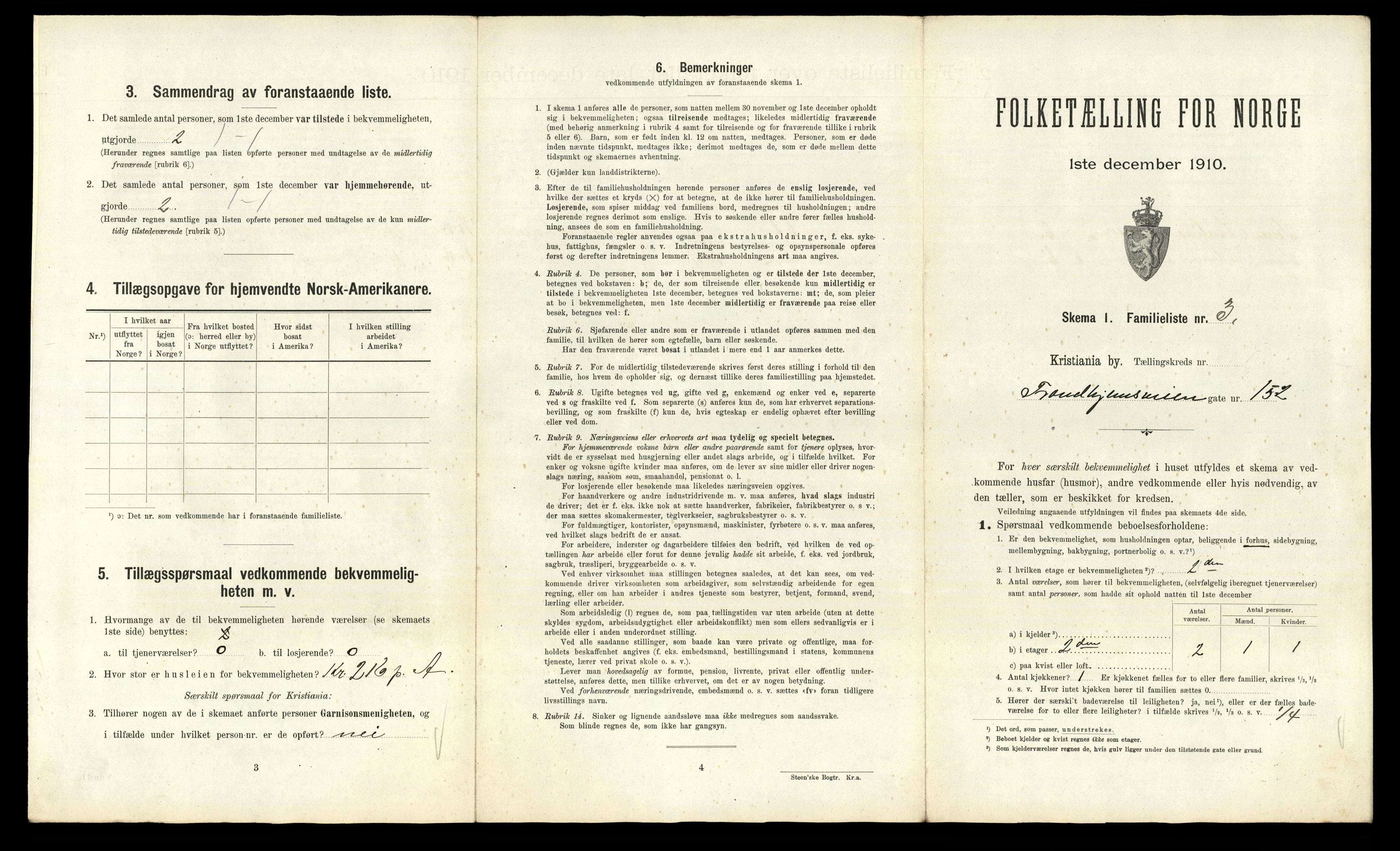 RA, 1910 census for Kristiania, 1910, p. 112747