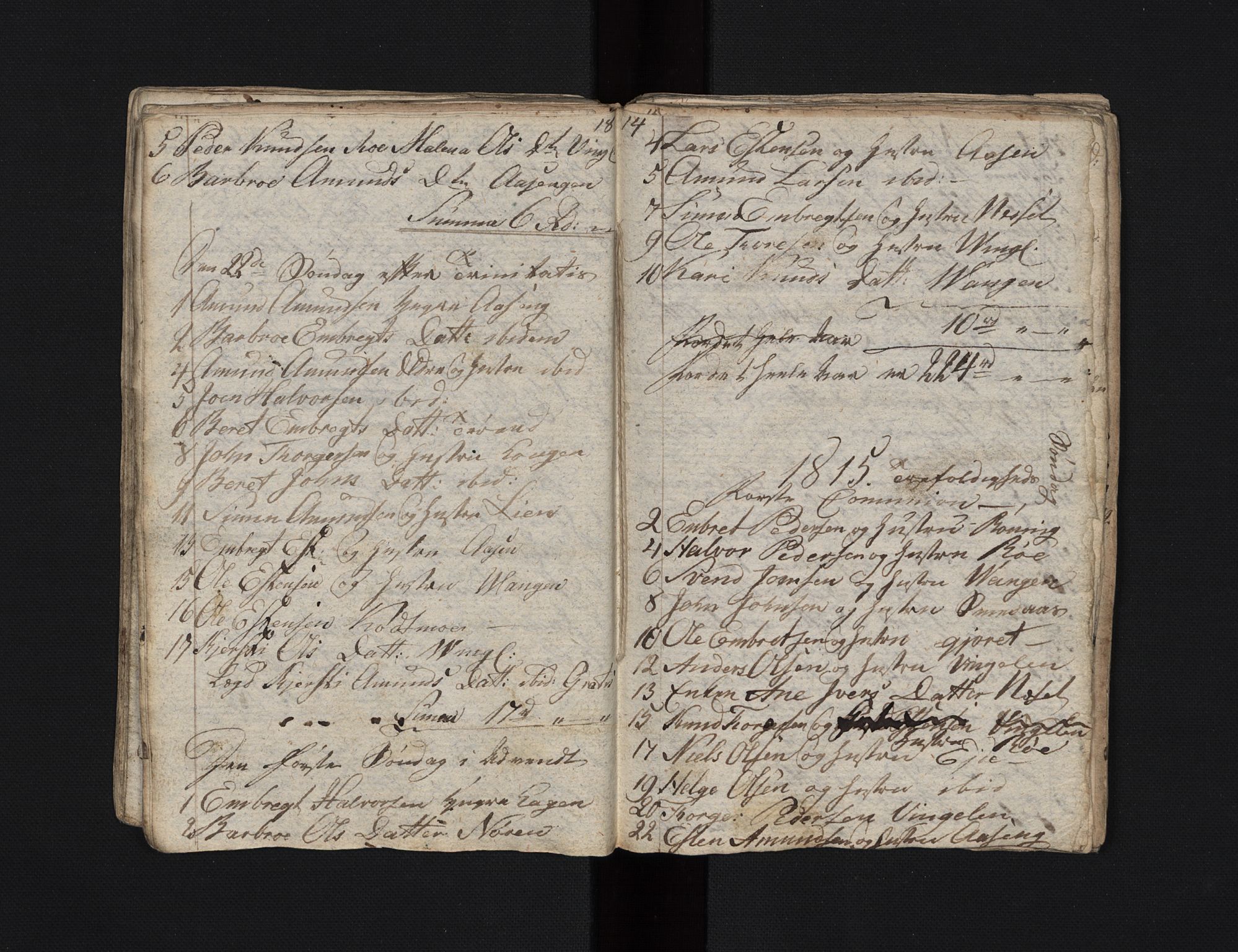 Tolga prestekontor, AV/SAH-PREST-062/L/L0021: Parish register (copy) no. 21, 1804-1823