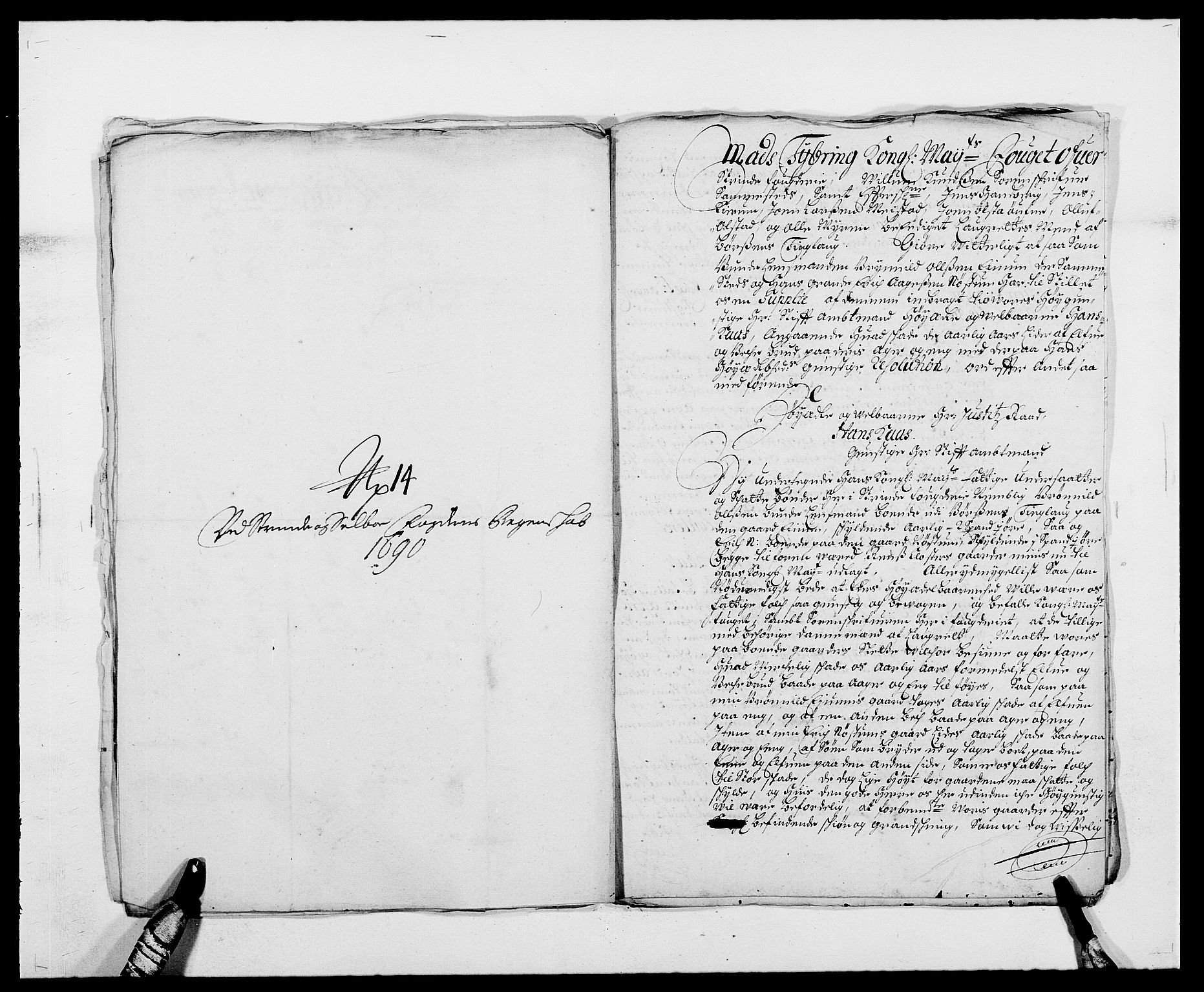 Rentekammeret inntil 1814, Reviderte regnskaper, Fogderegnskap, AV/RA-EA-4092/R61/L4102: Fogderegnskap Strinda og Selbu, 1689-1690, p. 287