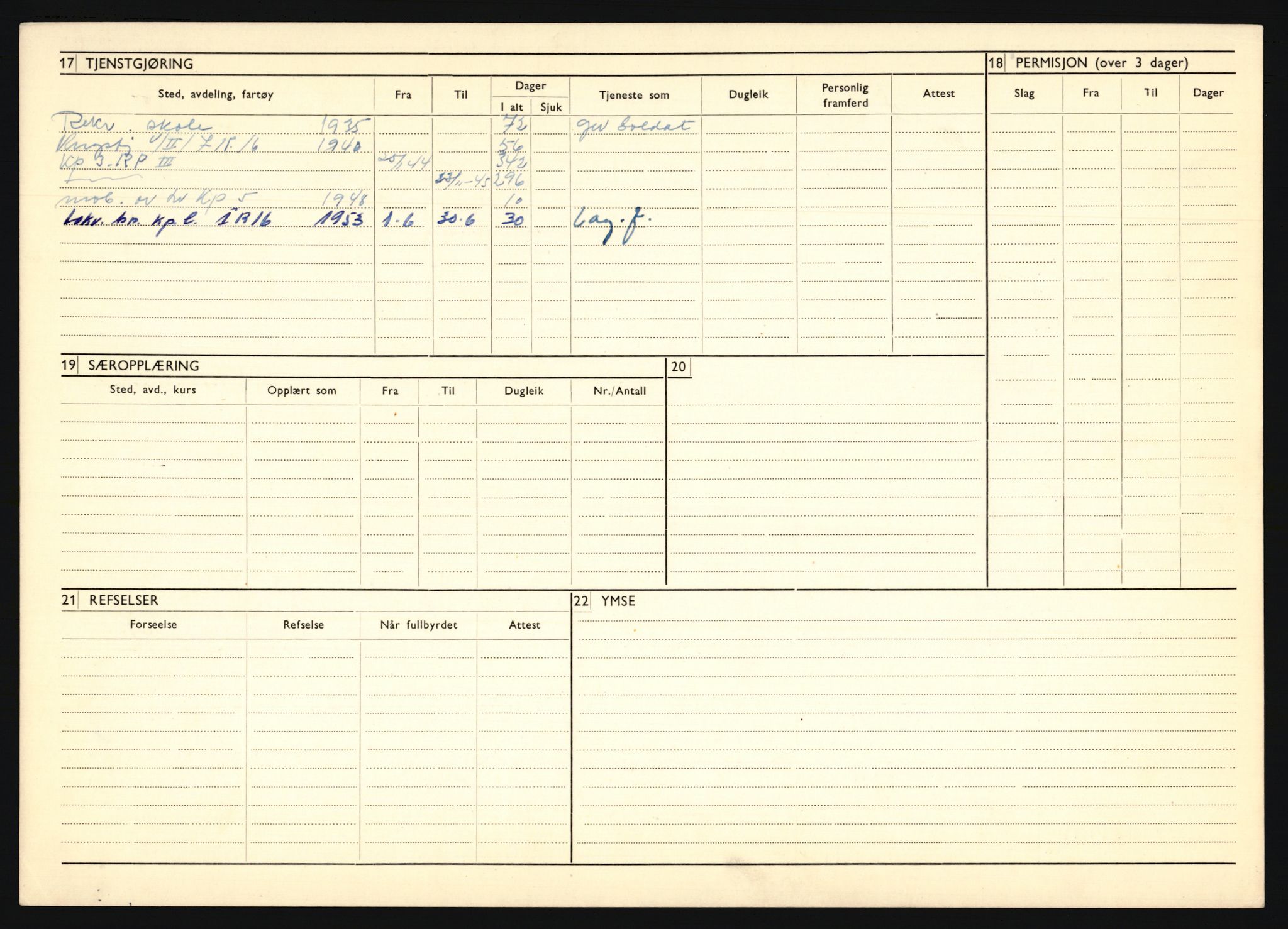 Forsvaret, Troms infanteriregiment nr. 16, AV/RA-RAFA-3146/P/Pa/L0019: Rulleblad for regimentets menige mannskaper, årsklasse 1935, 1935, p. 1044