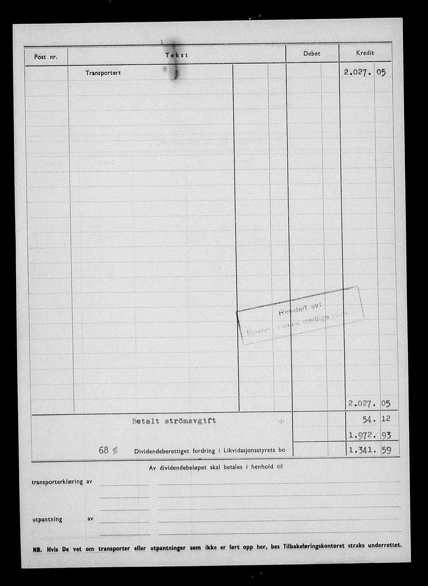 Justisdepartementet, Tilbakeføringskontoret for inndratte formuer, AV/RA-S-1564/H/Hc/Hcc/L0967: --, 1945-1947, p. 11